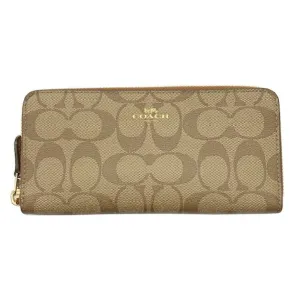 Coach Signature Pvc Wallet (Bi-Fold) (Pre-Owned)