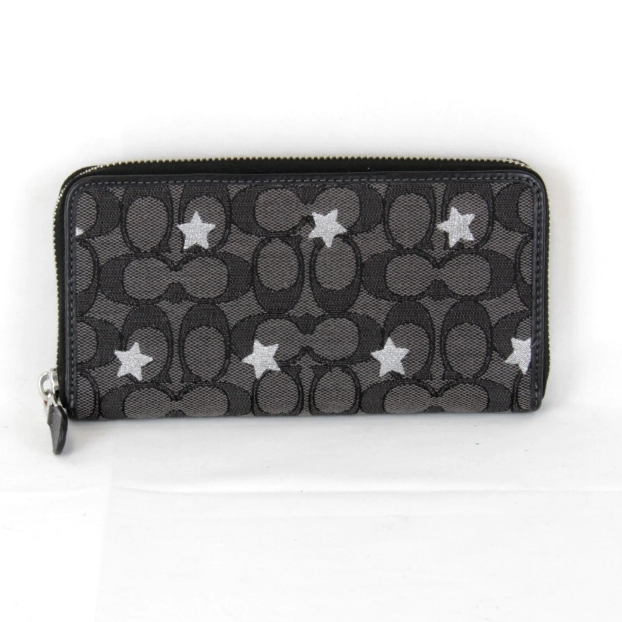 Coach Signature Signature Line Long Wallet (Bi-Fold) (Pre-Owned)