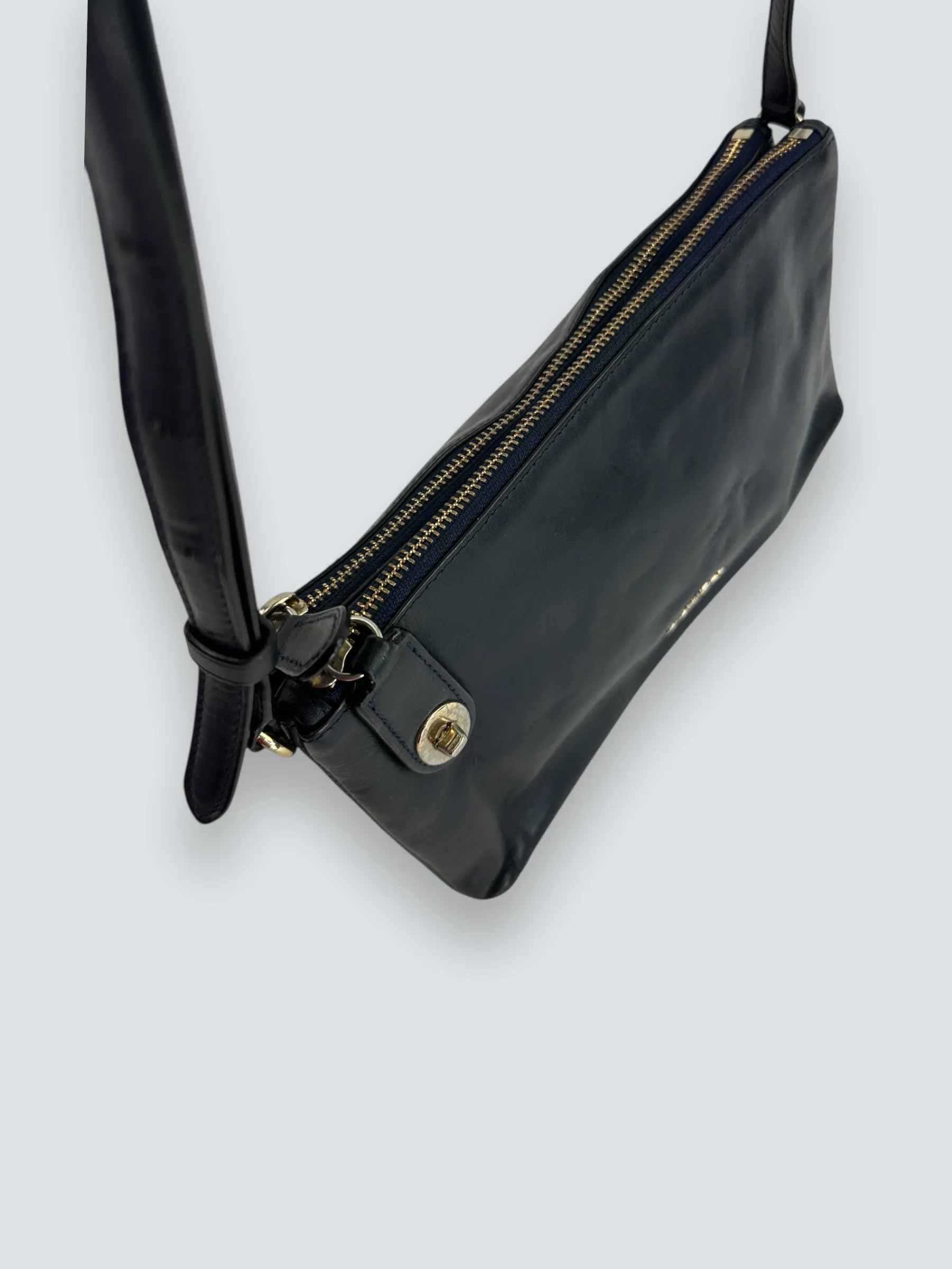 Coach Size O/S Navy Handbag