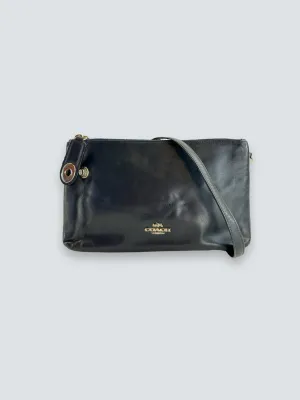 Coach Size O/S Navy Handbag