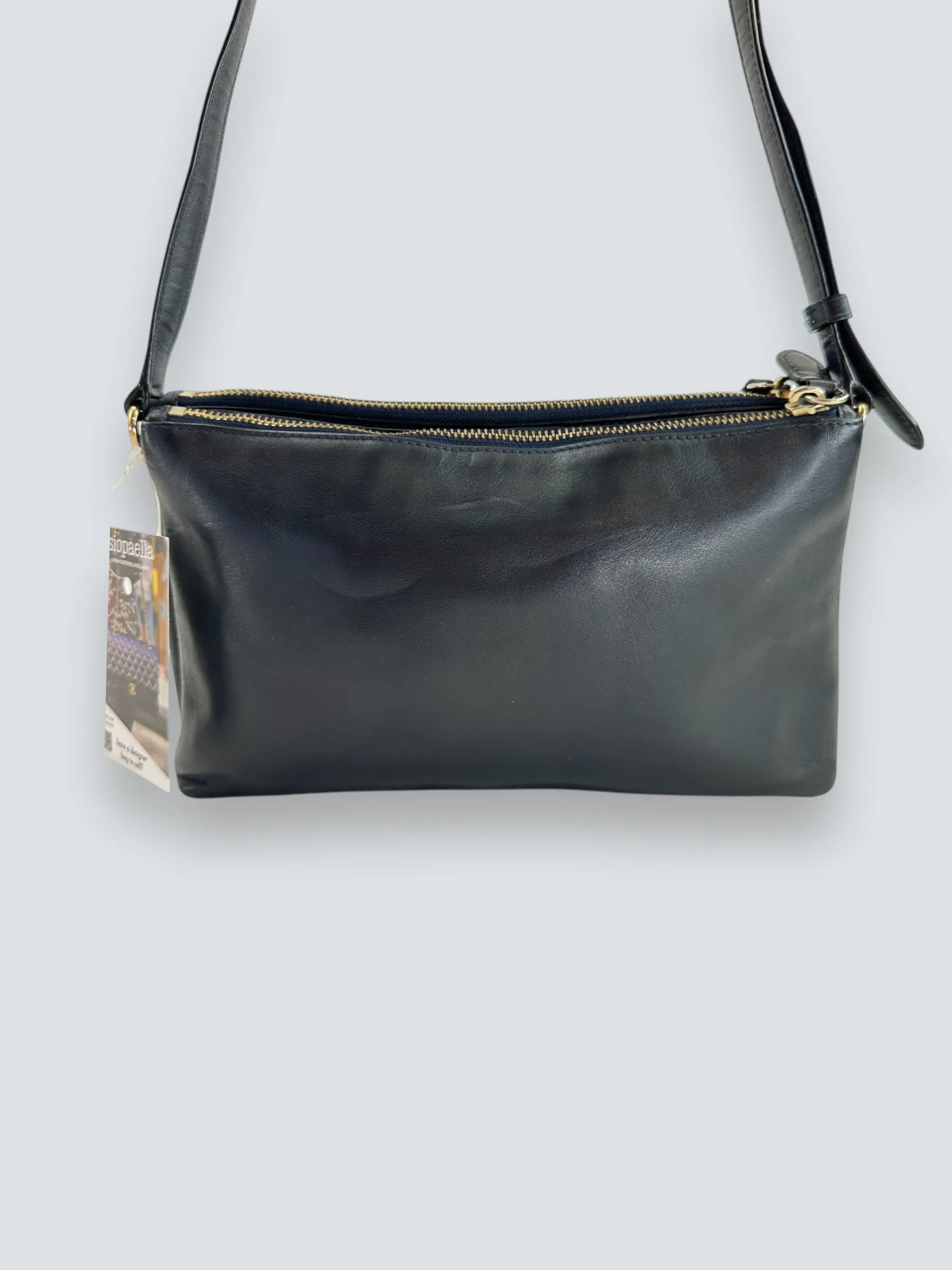 Coach Size O/S Navy Handbag