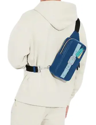 Coach Sullivan Pack With Trompe L'oeil Print