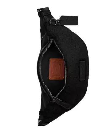 Coach Warren Mini Belt Bag In Signature Canvas