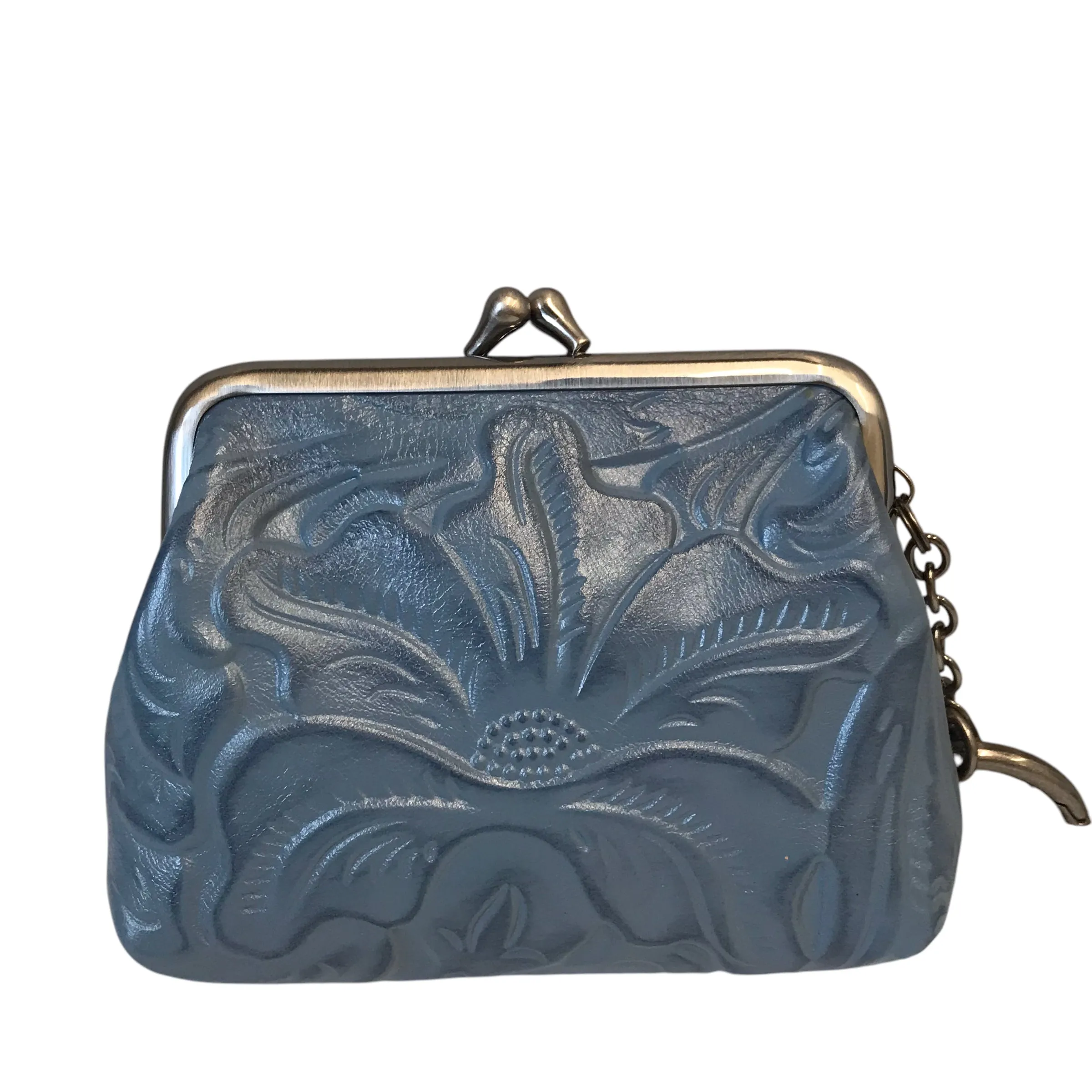 Coin Purse Designer By Patricia Nash In Blue, Size:Small