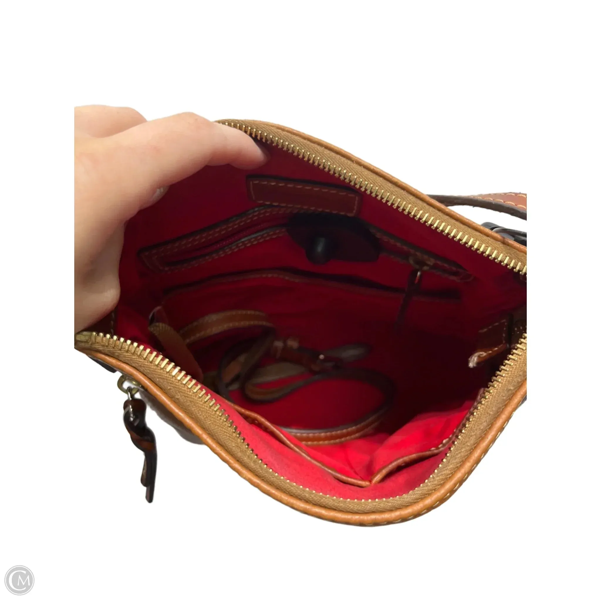 Crossbody Designer By Dooney And Bourke, Size: Medium