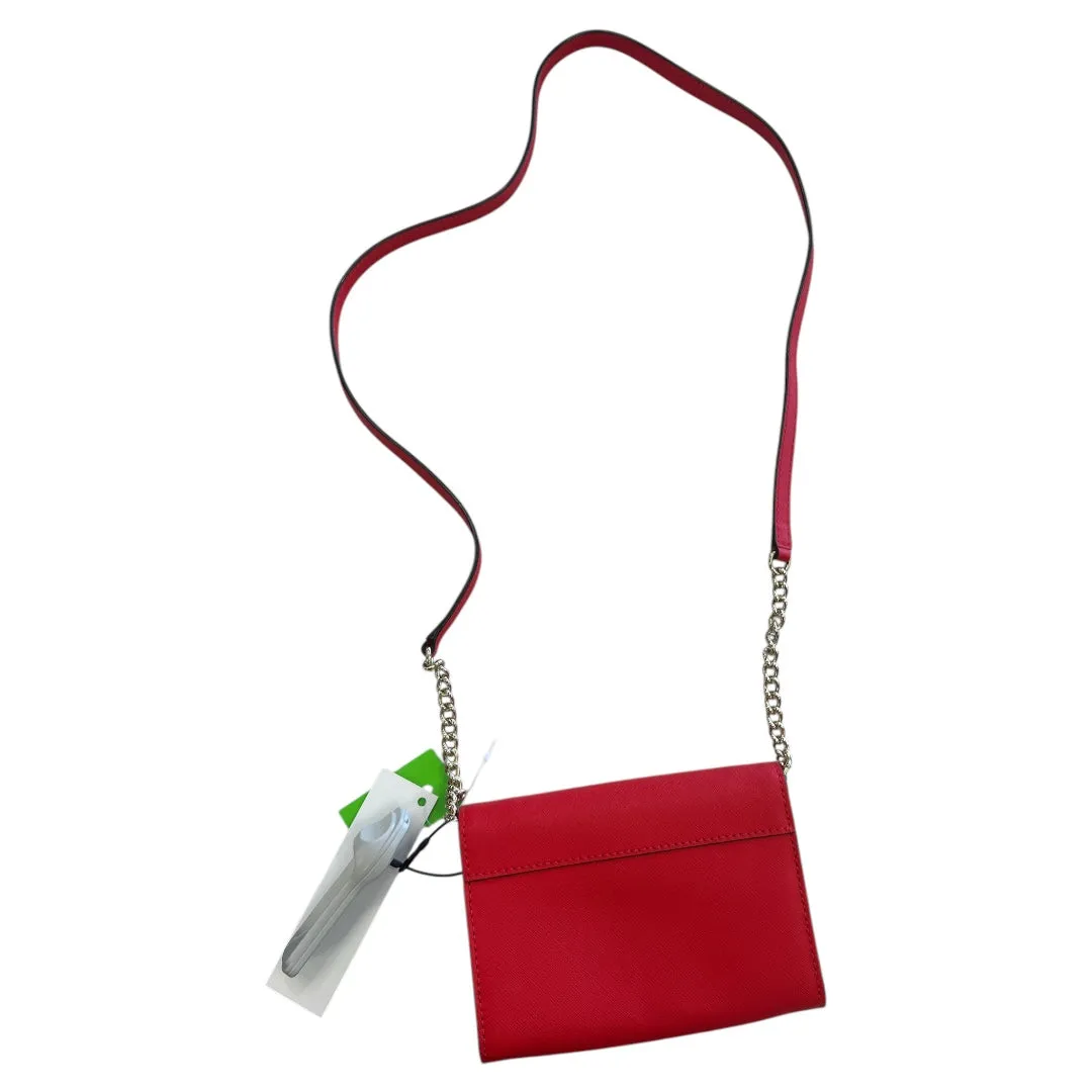 Crossbody Designer By Kate Spade In Red, Size:Small
