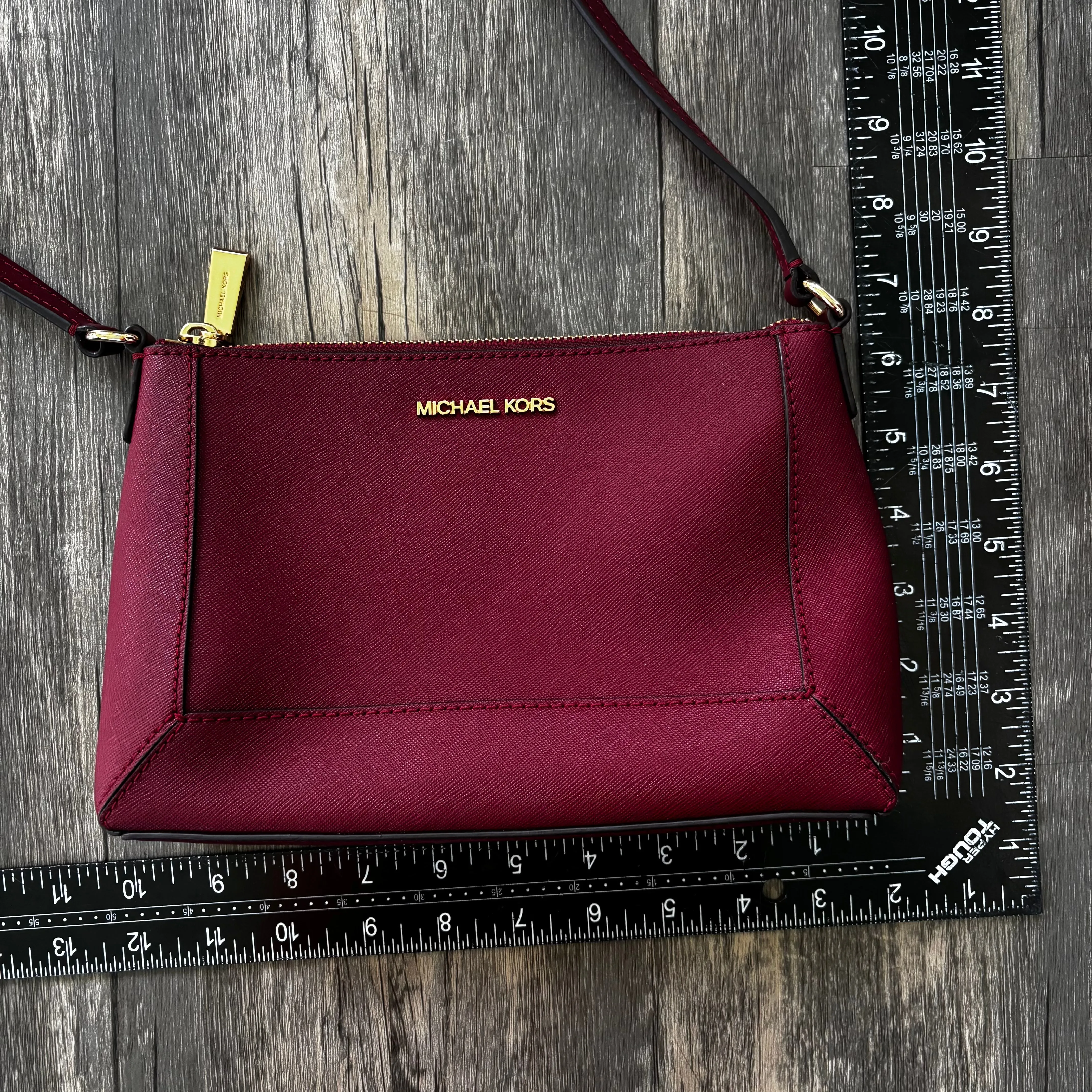 Crossbody Designer By Michael Kors, Size: Medium