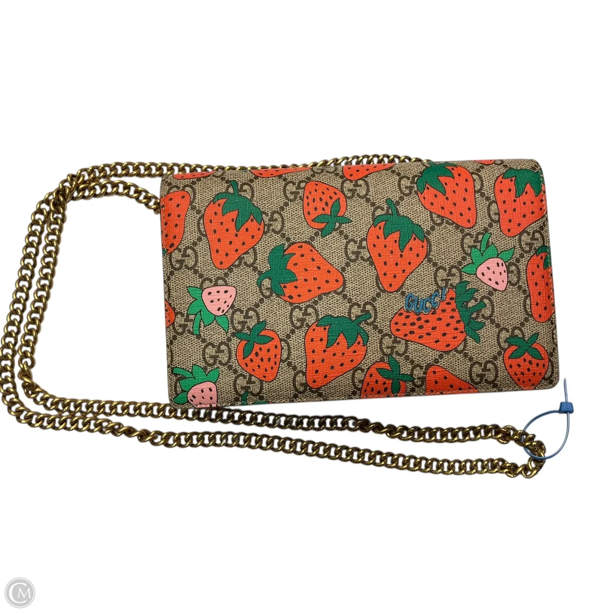 Crossbody Luxury Designer By Gucci, Size: Small