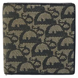 Dior Trotter Canvas Wallet (Pre-Owned)