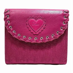 Dior Trotter Heart Bifold Wallet