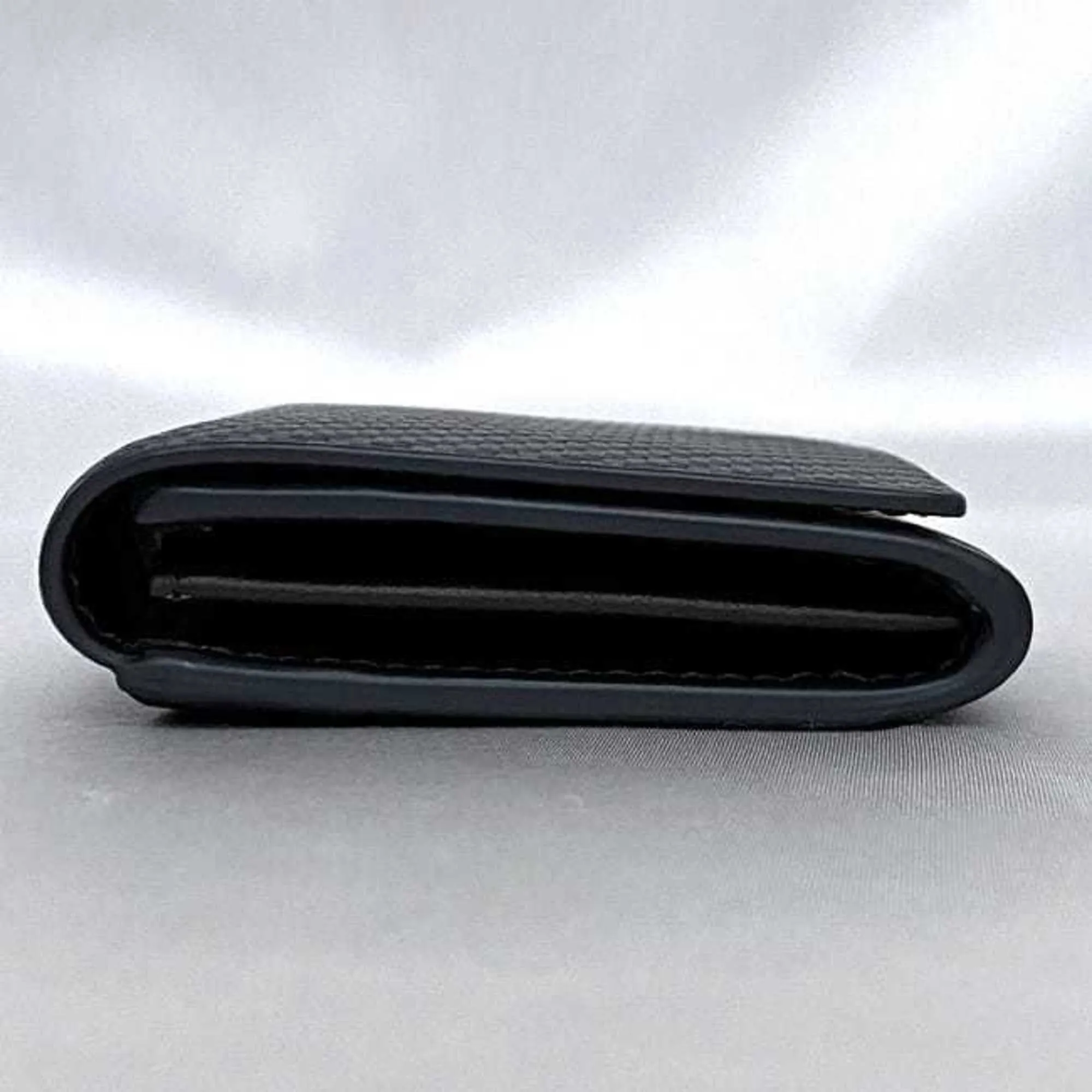 Dunhill Navy Leather Wallet (Bi-Fold) (Pre-Owned)