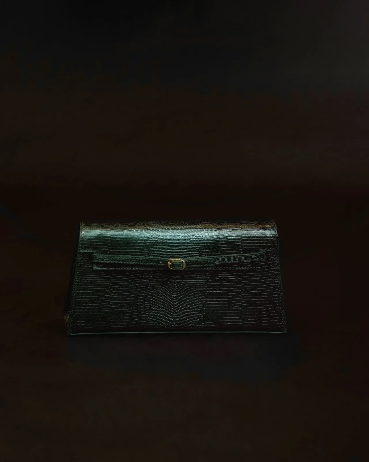 Emerald Lizard Shoulder Bag (Limited Edition)