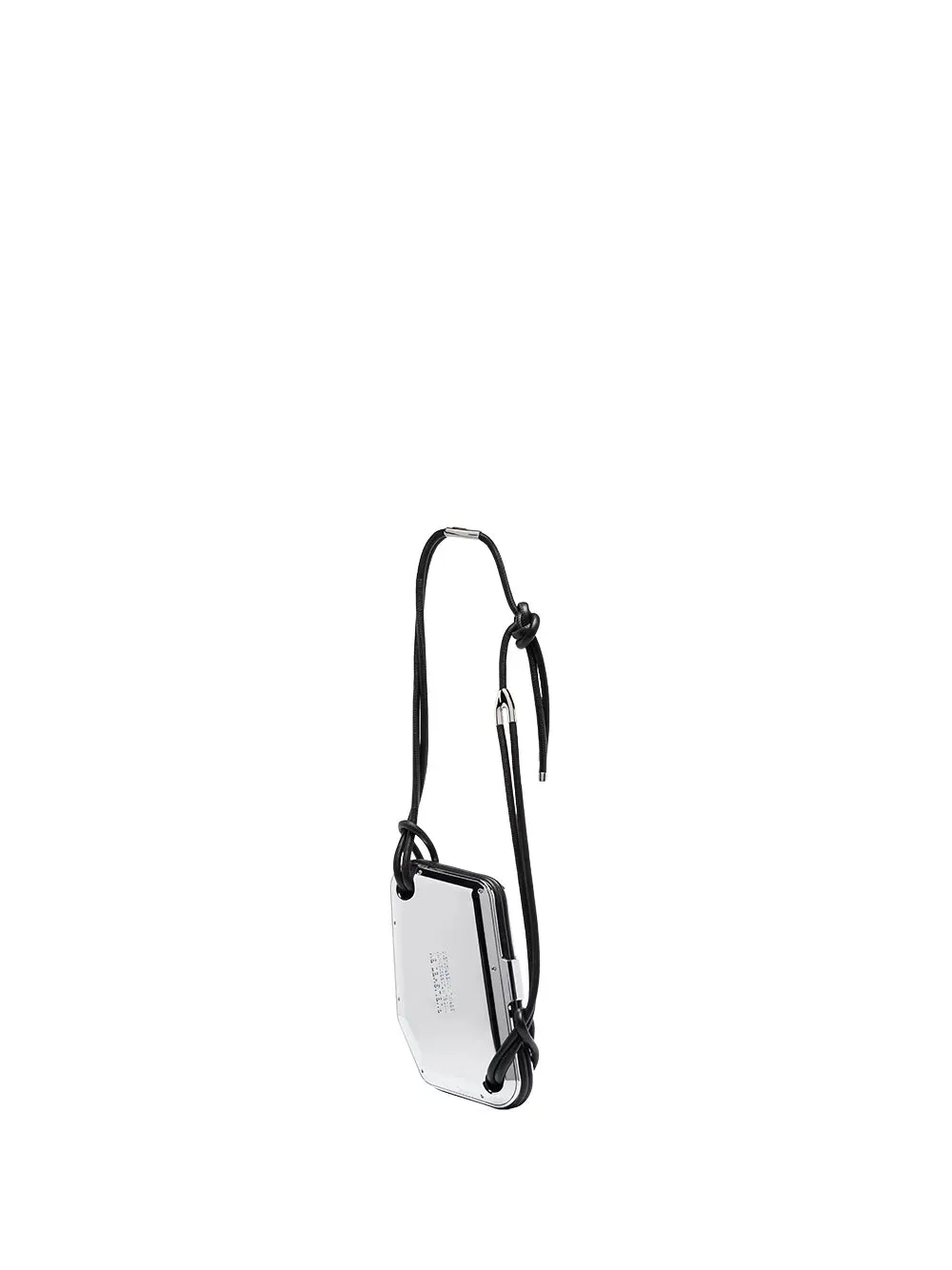 Engraved-Logo Crossbody Bag