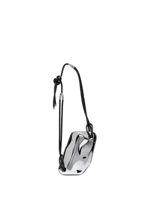 Engraved-Logo Crossbody Bag