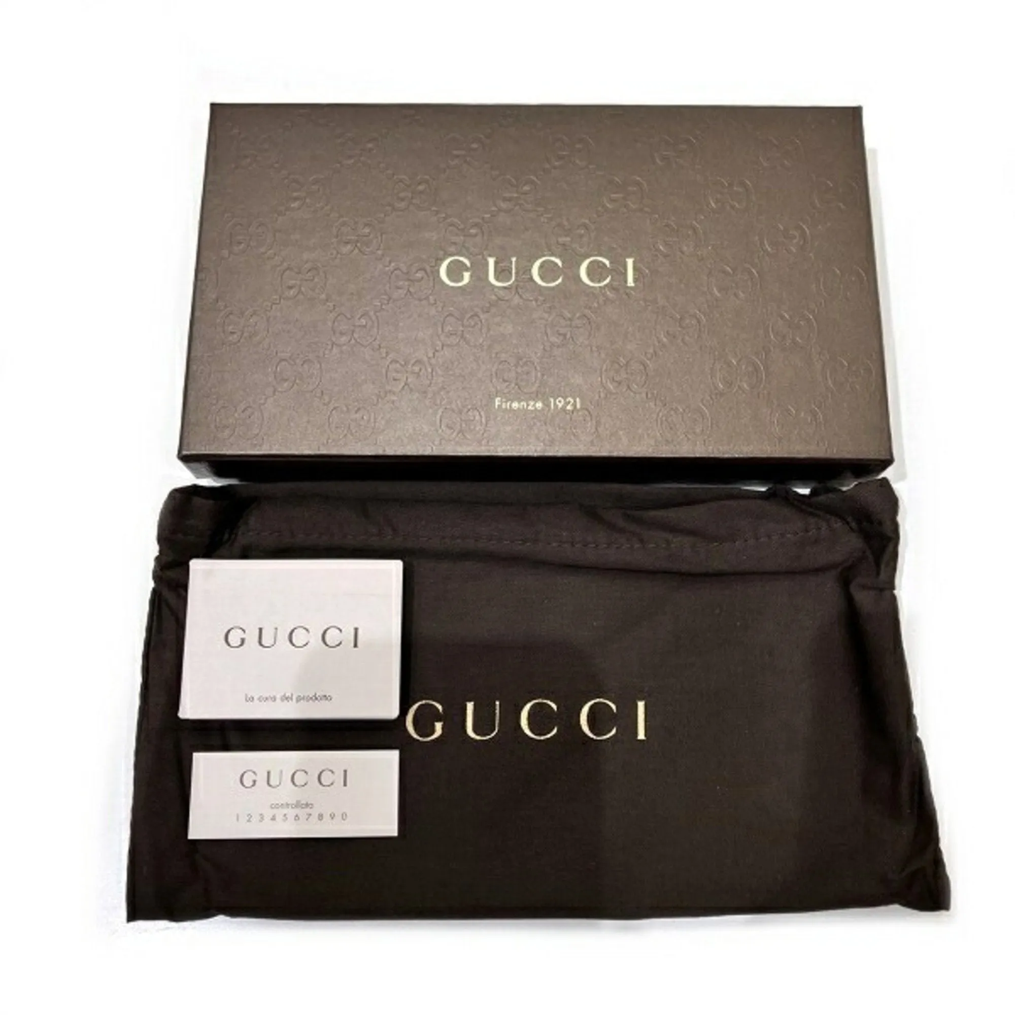 Fendi Canvas Leather Long Wallet (Tri-Fold) (Pre-Owned)