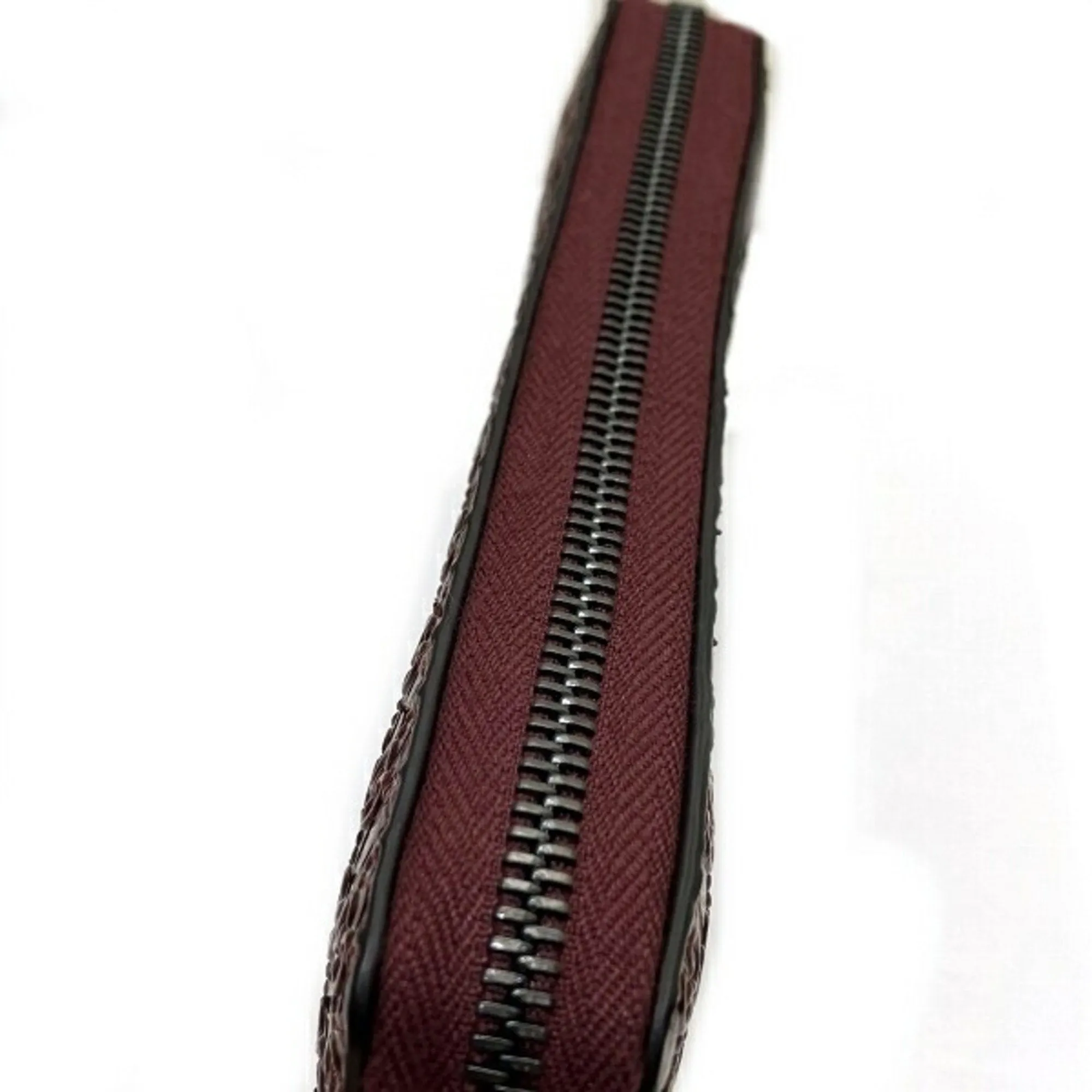 Fendi Canvas Leather Long Wallet (Tri-Fold) (Pre-Owned)