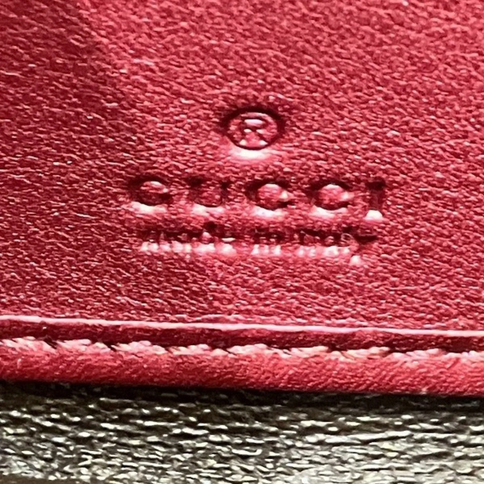 Fendi Canvas Leather Long Wallet (Tri-Fold) (Pre-Owned)