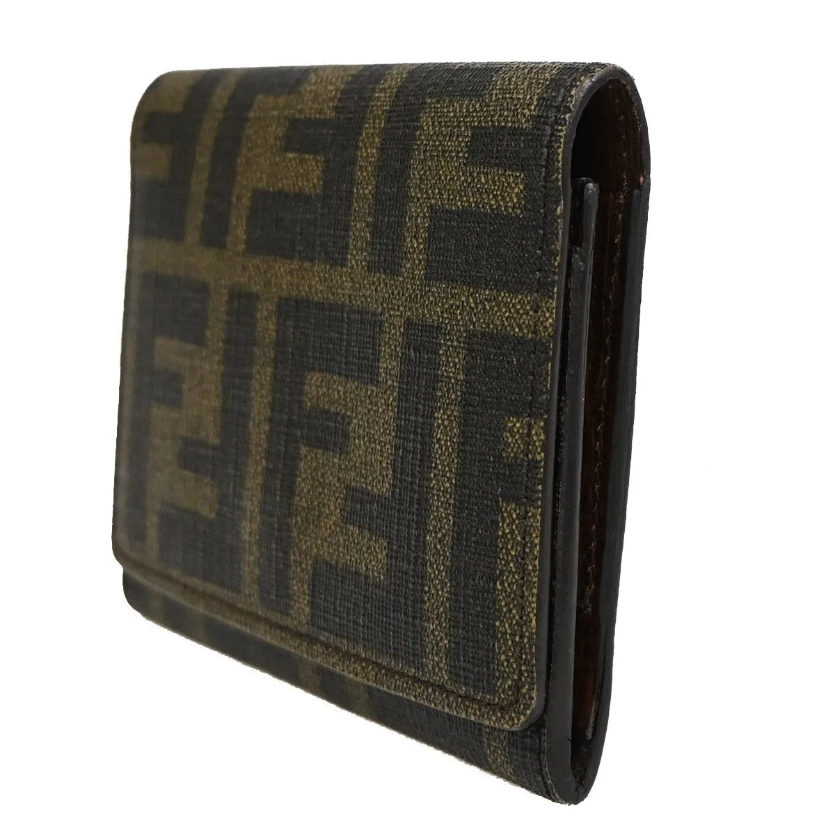 Fendi Ff Canvas Wallet (Pre-Owned)