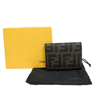 Fendi Ff Canvas Wallet (Pre-Owned)