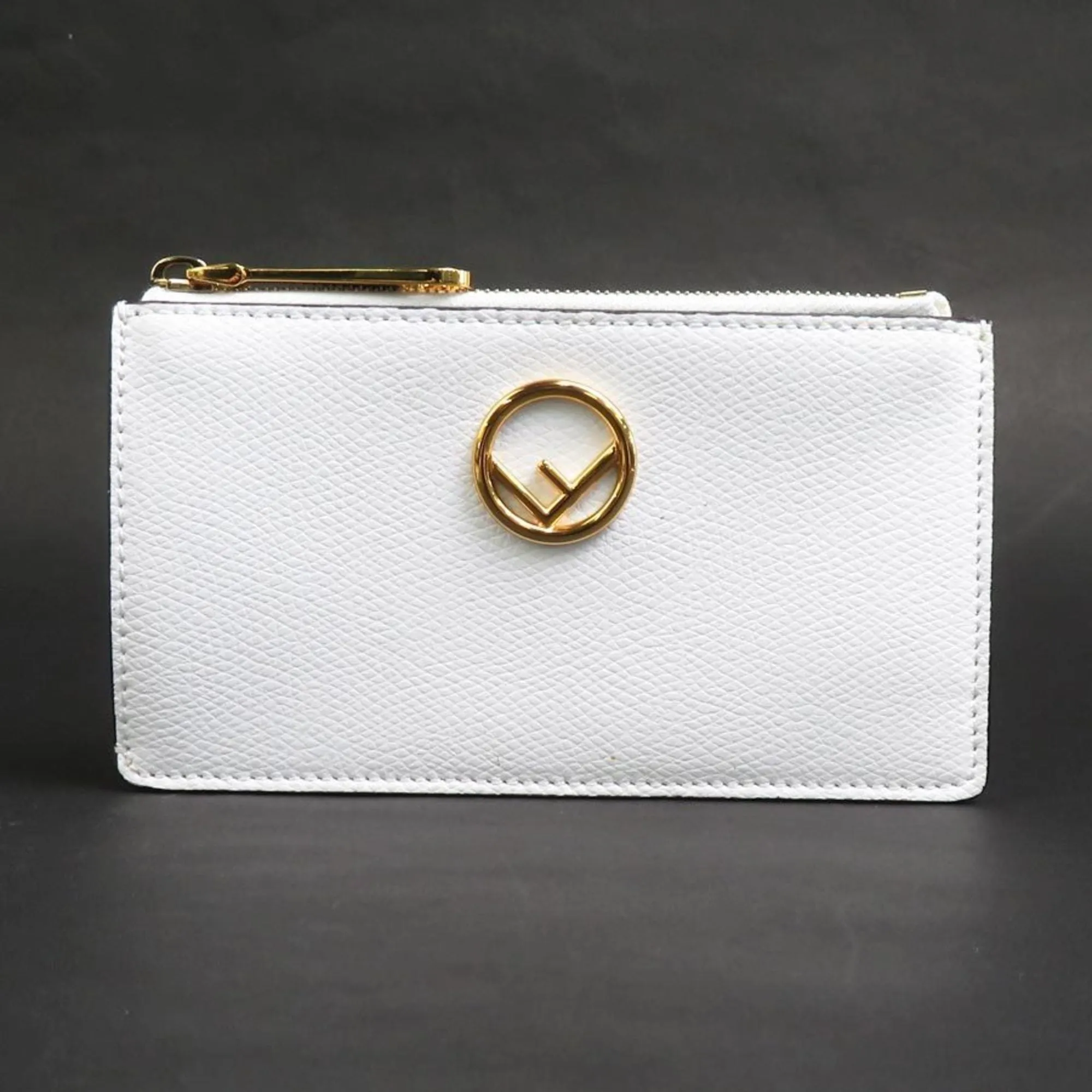 Fendi Leather Coin Purse/Coin Case (Pre-Owned)