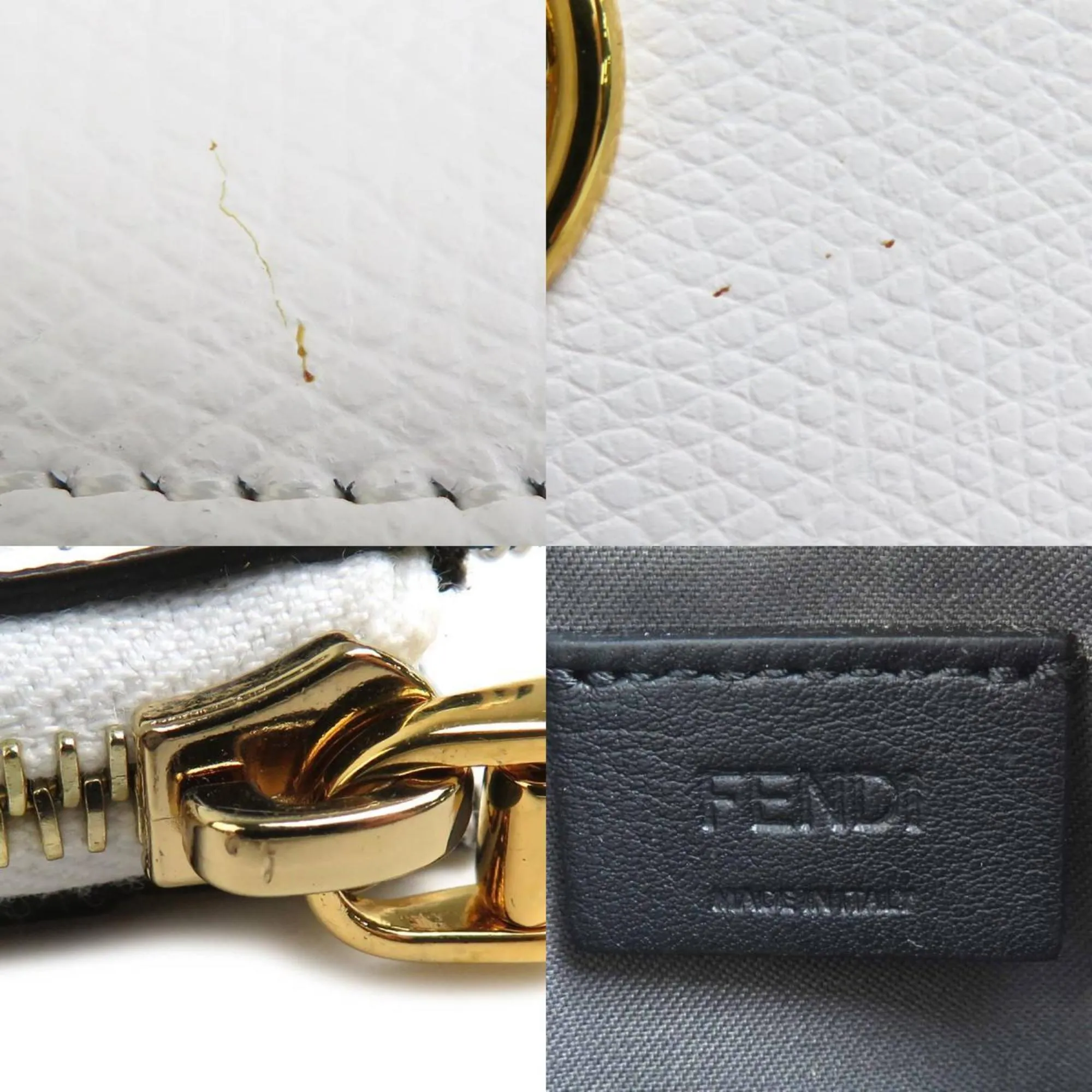 Fendi Leather Coin Purse/Coin Case (Pre-Owned)
