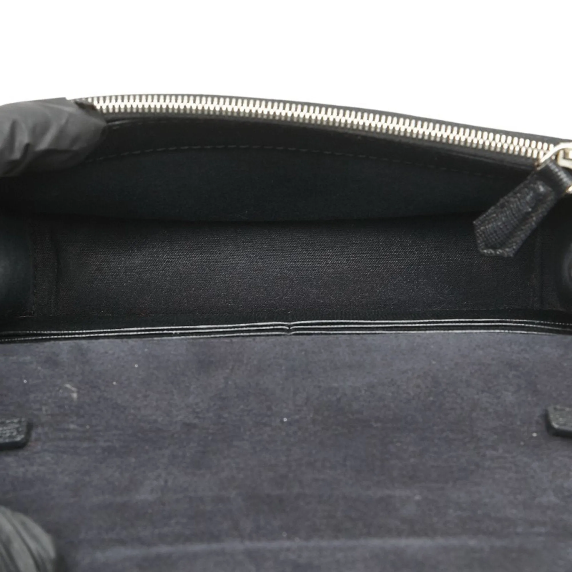 Fendi  Leather Fur Chain/Shoulder Wallet (Pre-Owned)