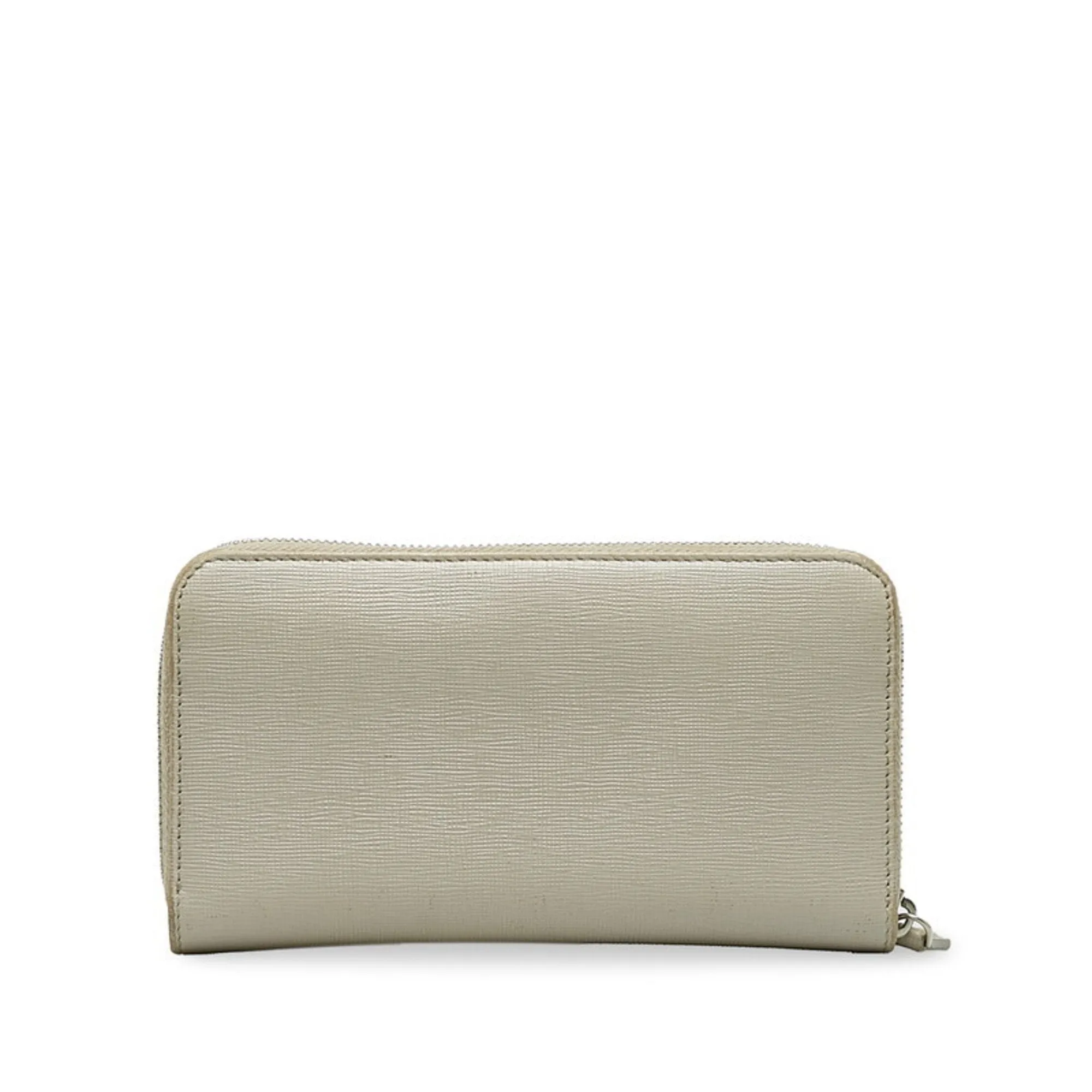 Fendi Leather Long Wallet (Bi-Fold) (Pre-Owned)
