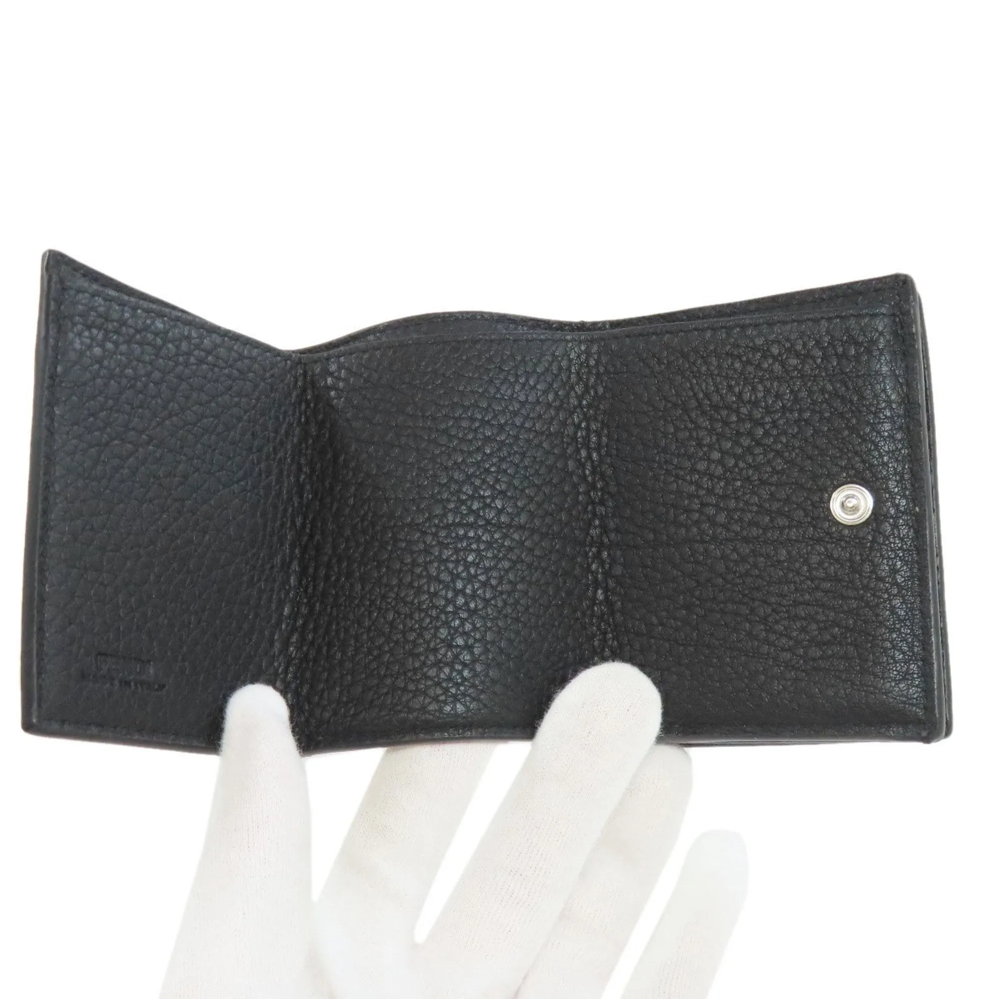 Fendi Leather Wallet (Tri-Fold) (Pre-Owned)