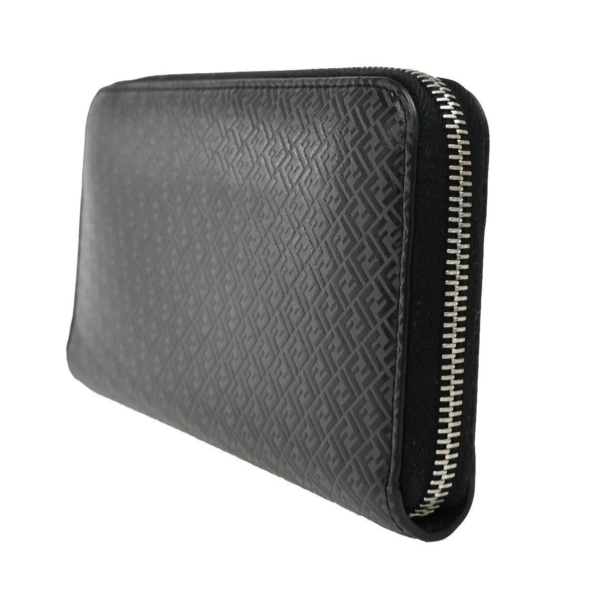 Fendi Zucchino Leather Wallet (Pre-Owned)