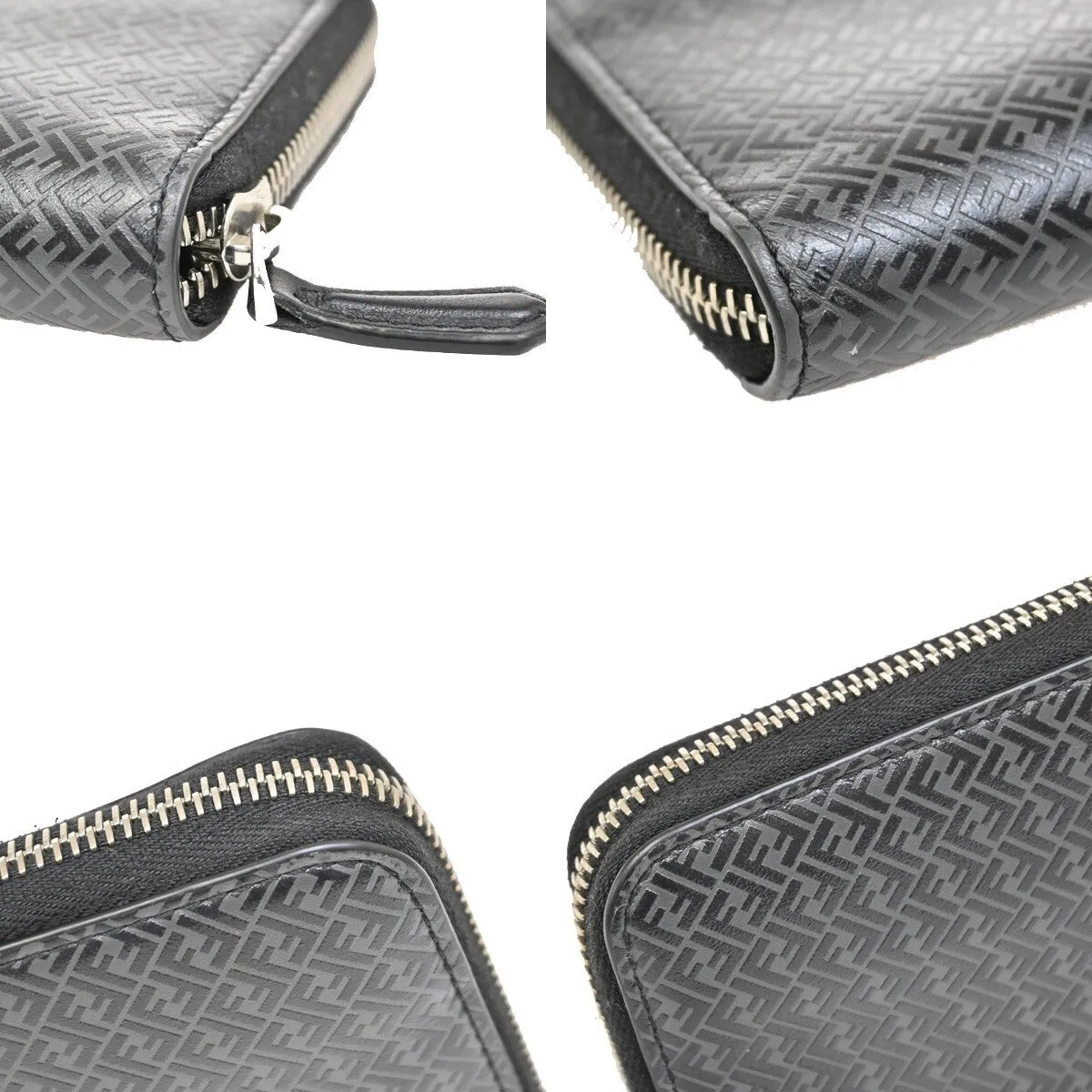 Fendi Zucchino Leather Wallet (Pre-Owned)