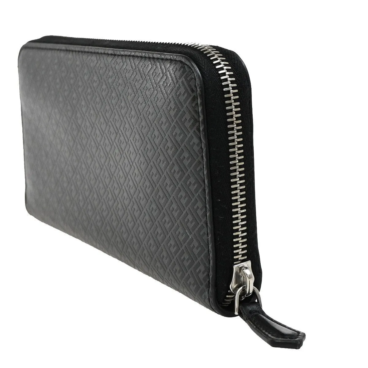 Fendi Zucchino Leather Wallet (Pre-Owned)