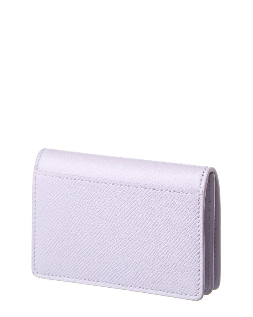 Ferragamo Gancini Leather Card Holder