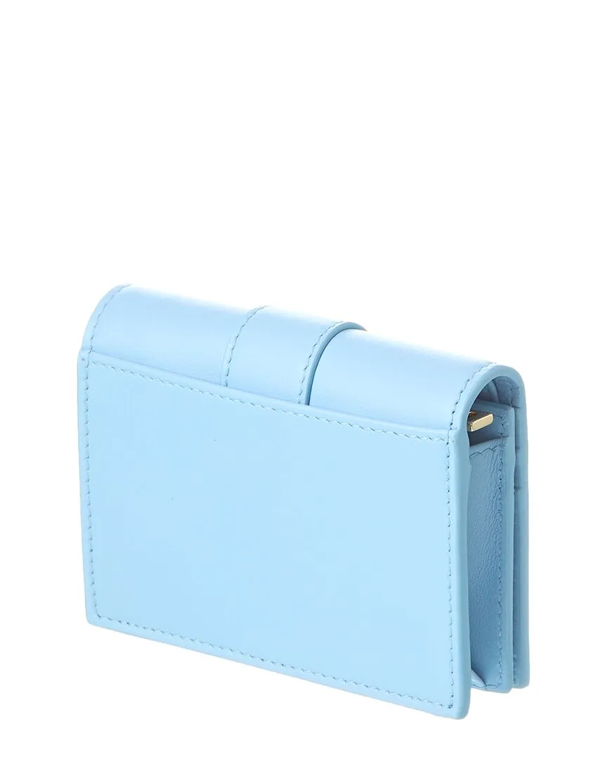 Ferragamo Hug Leather Compact Wallet