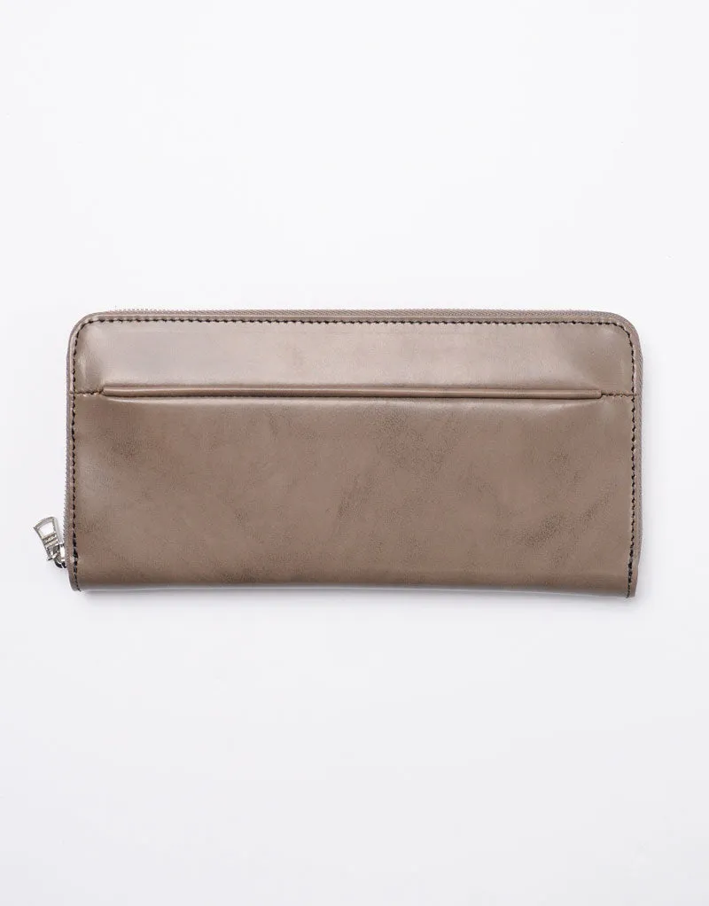 folder Round Zip Wallet No.02742