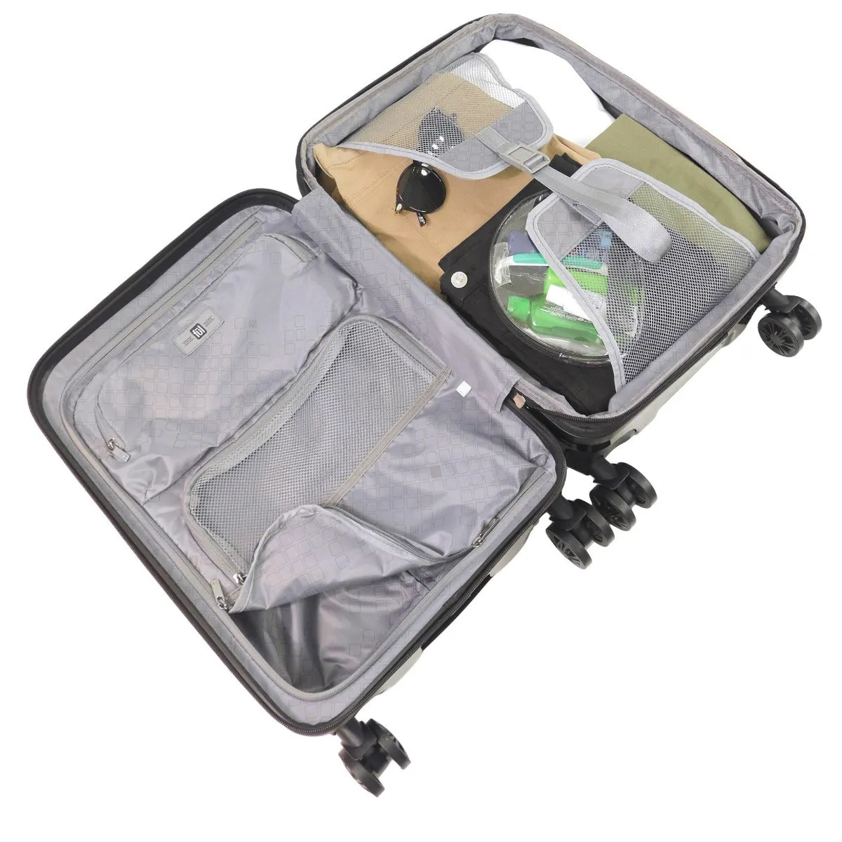Ful Velocity 31" Expandable Hardside Spinner Luggage, Black