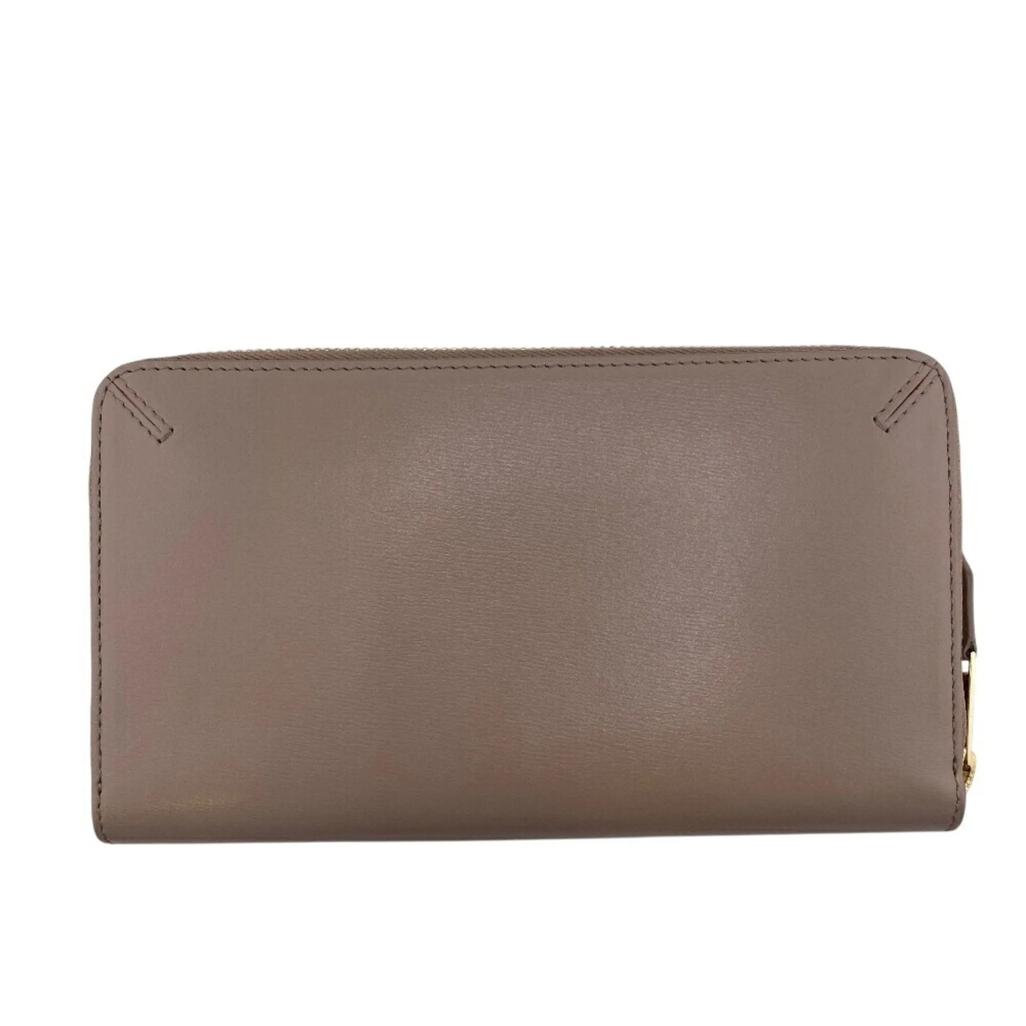 Giorgio Armani Leather Long Wallet (Bi-Fold) (Pre-Owned)