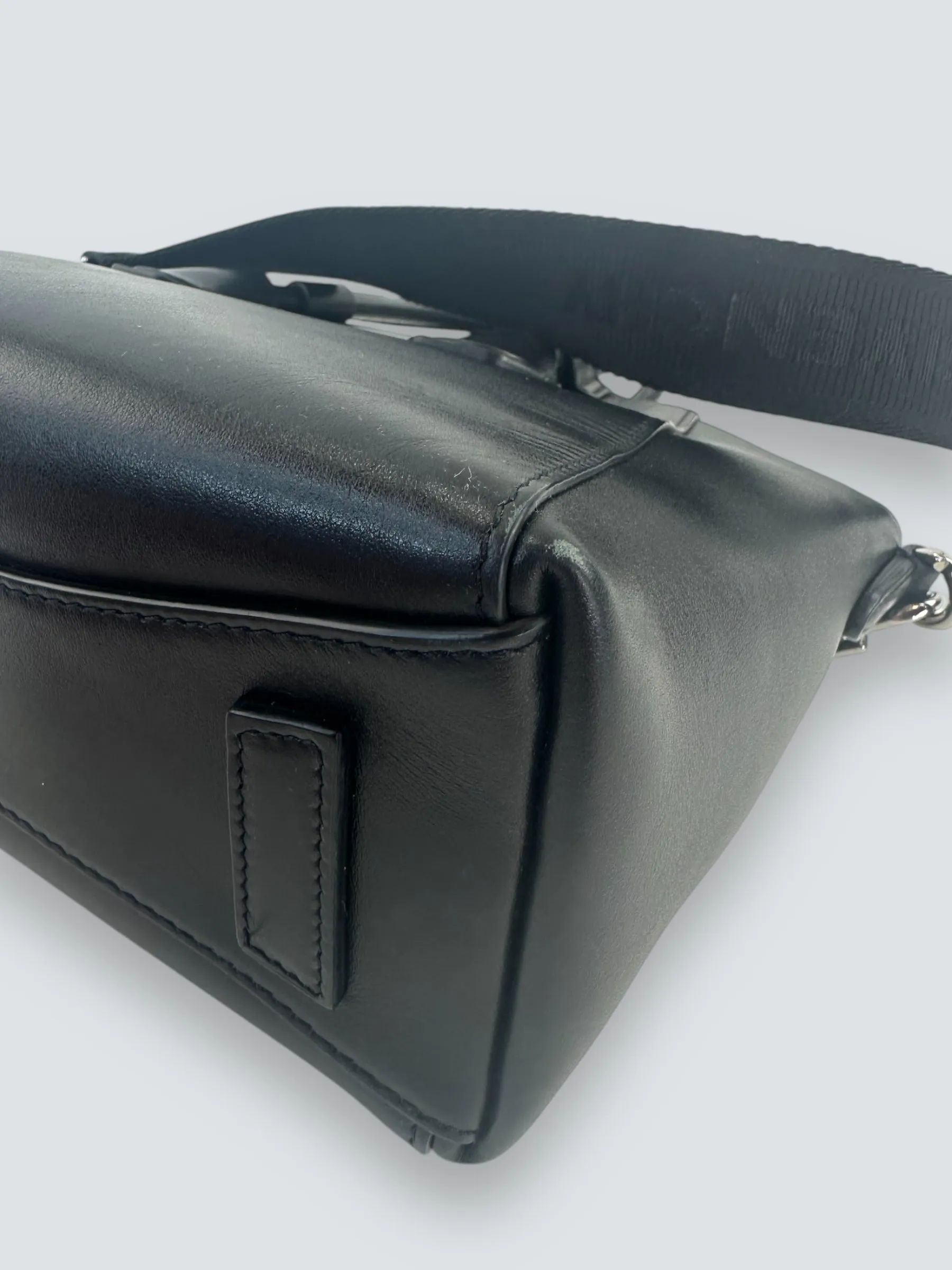 Givenchy Black Calf Leather Antigona Mini Sport Tote