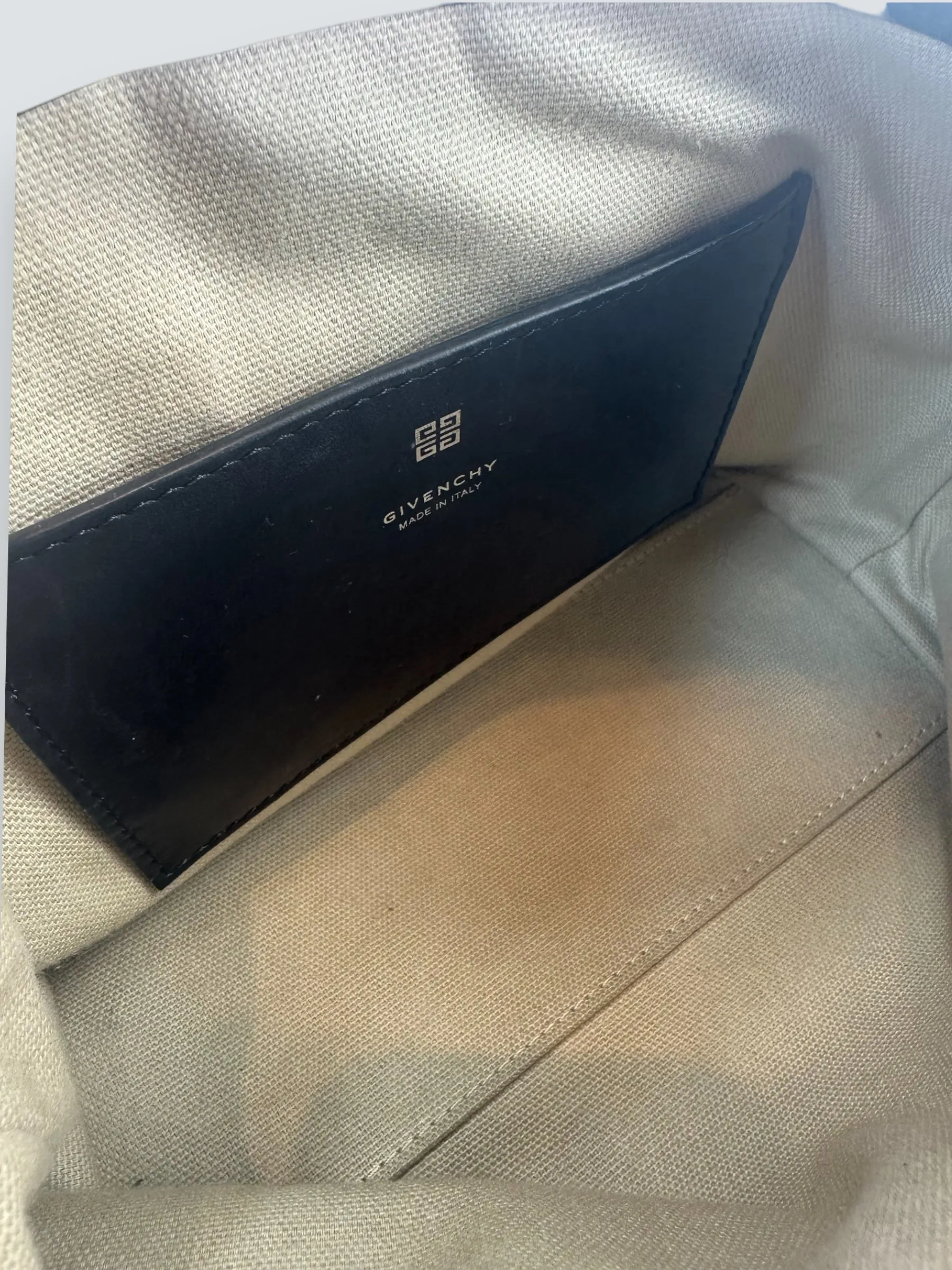 Givenchy Black Calf Leather Antigona Mini Sport Tote