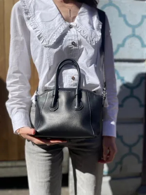 Givenchy Black Calf Leather Antigona Mini Sport Tote