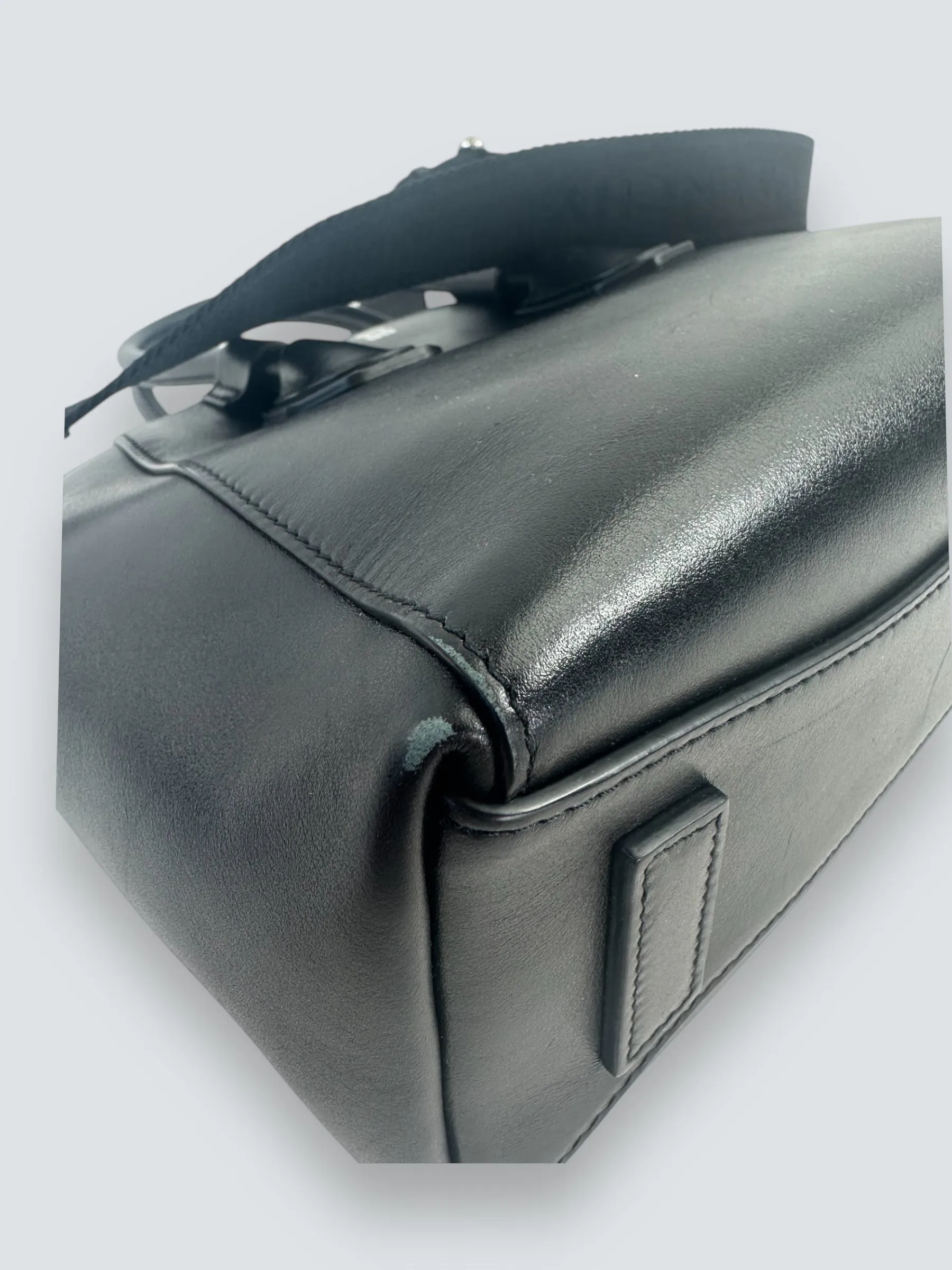 Givenchy Black Calf Leather Antigona Mini Sport Tote