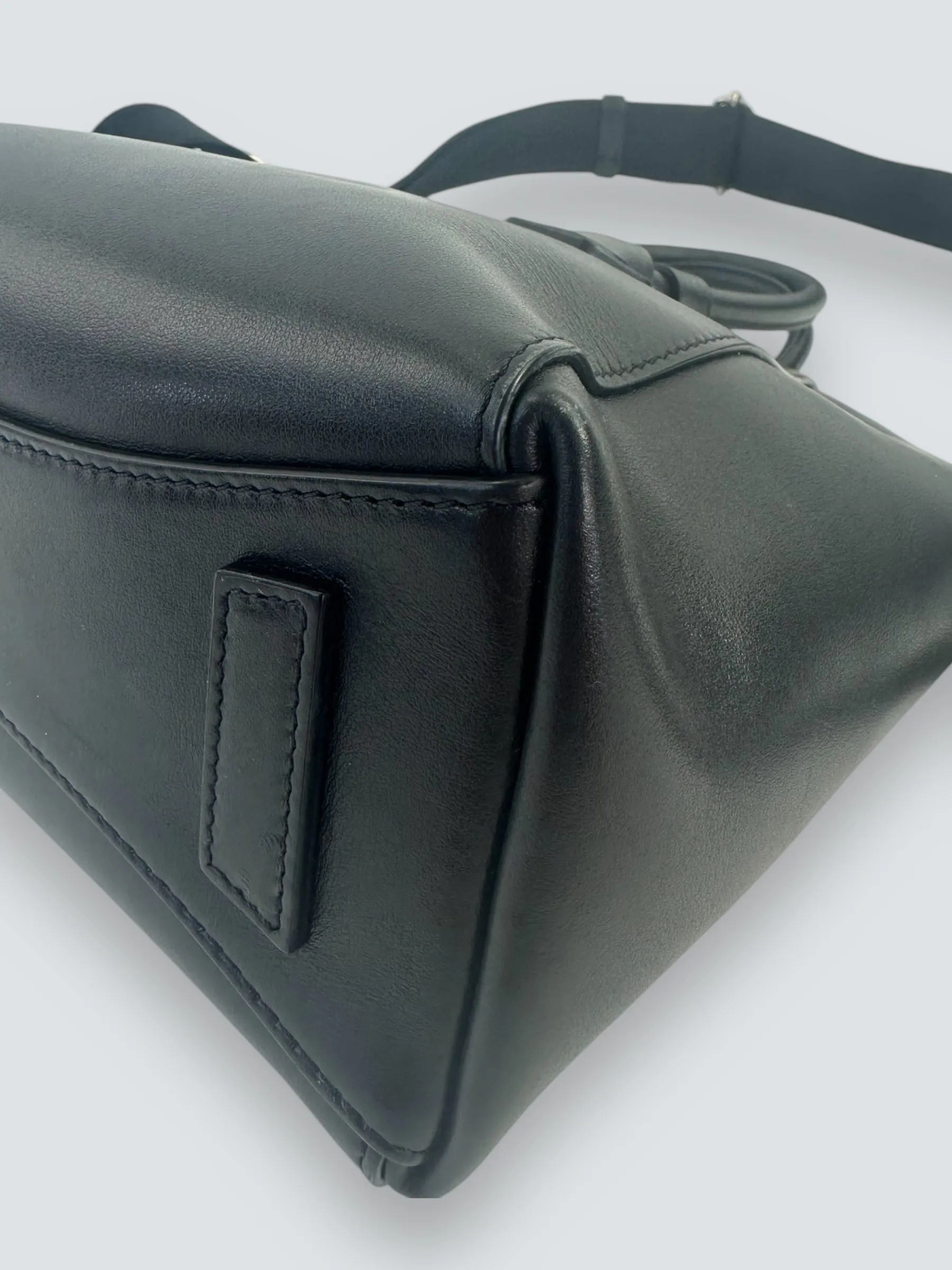 Givenchy Black Calf Leather Antigona Mini Sport Tote
