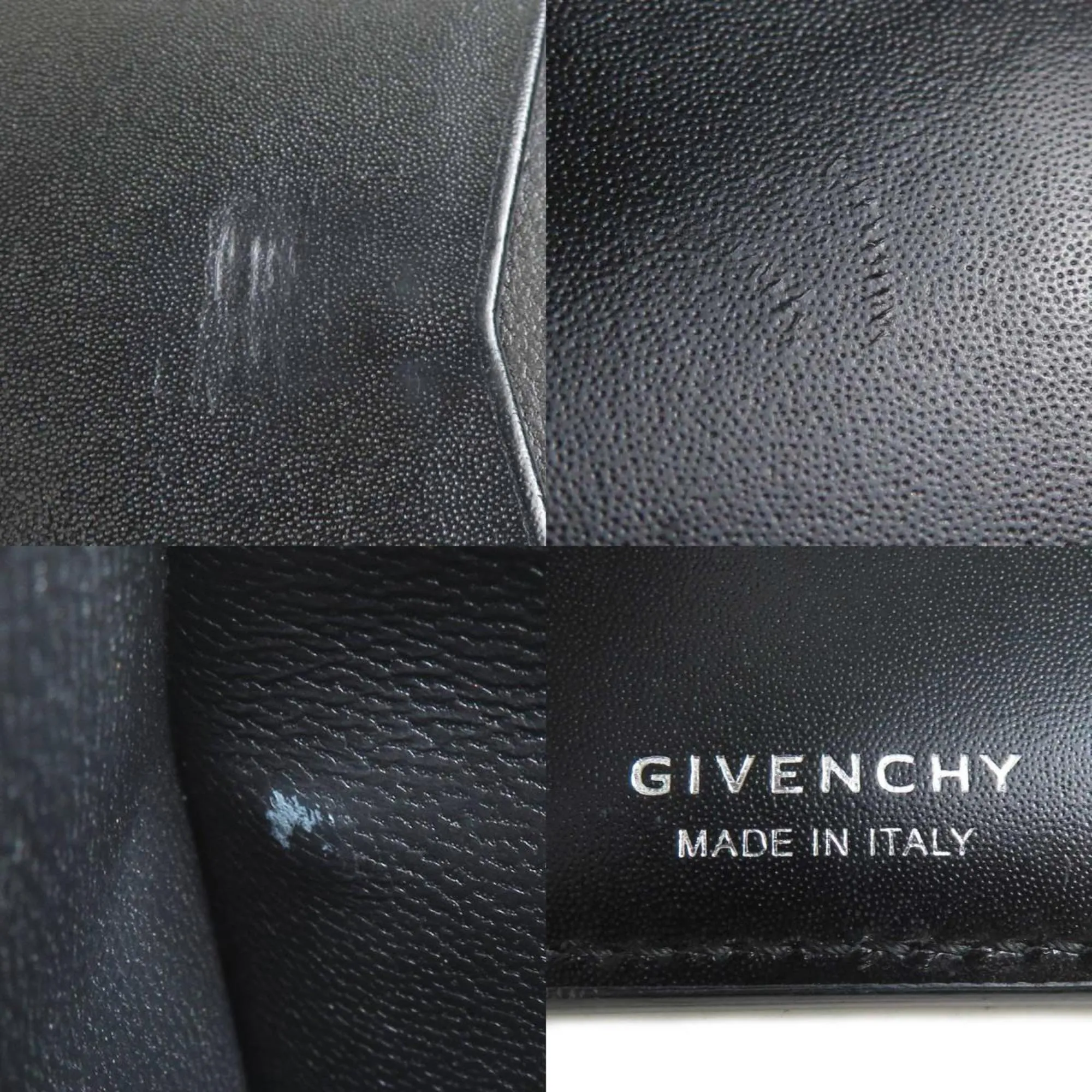 Givenchy Leather Wallet (Bi-Fold) (Pre-Owned)