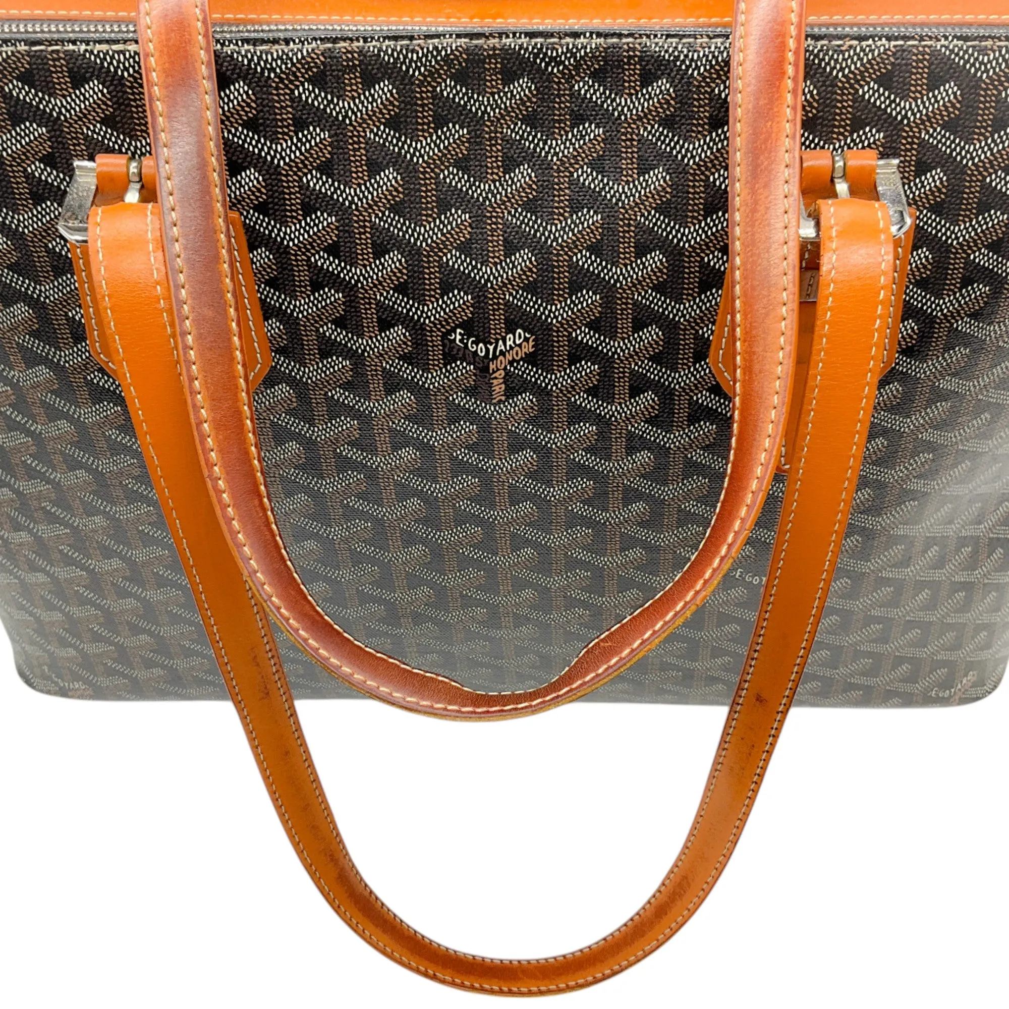 Goyard Black / Brown Okinawa GM Tote