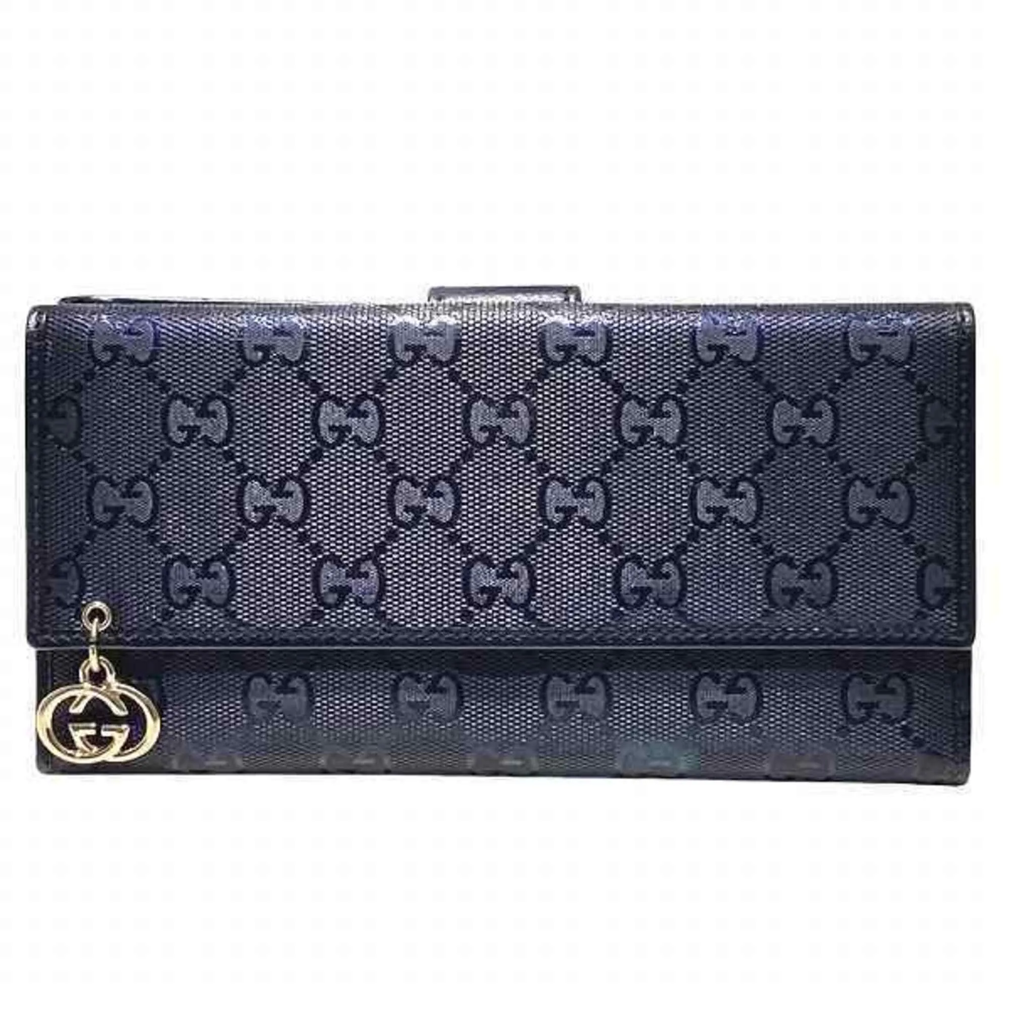 Gucci Gg Imprim Gg Imprim Coin Purse/Coin Case (Pre-Owned)
