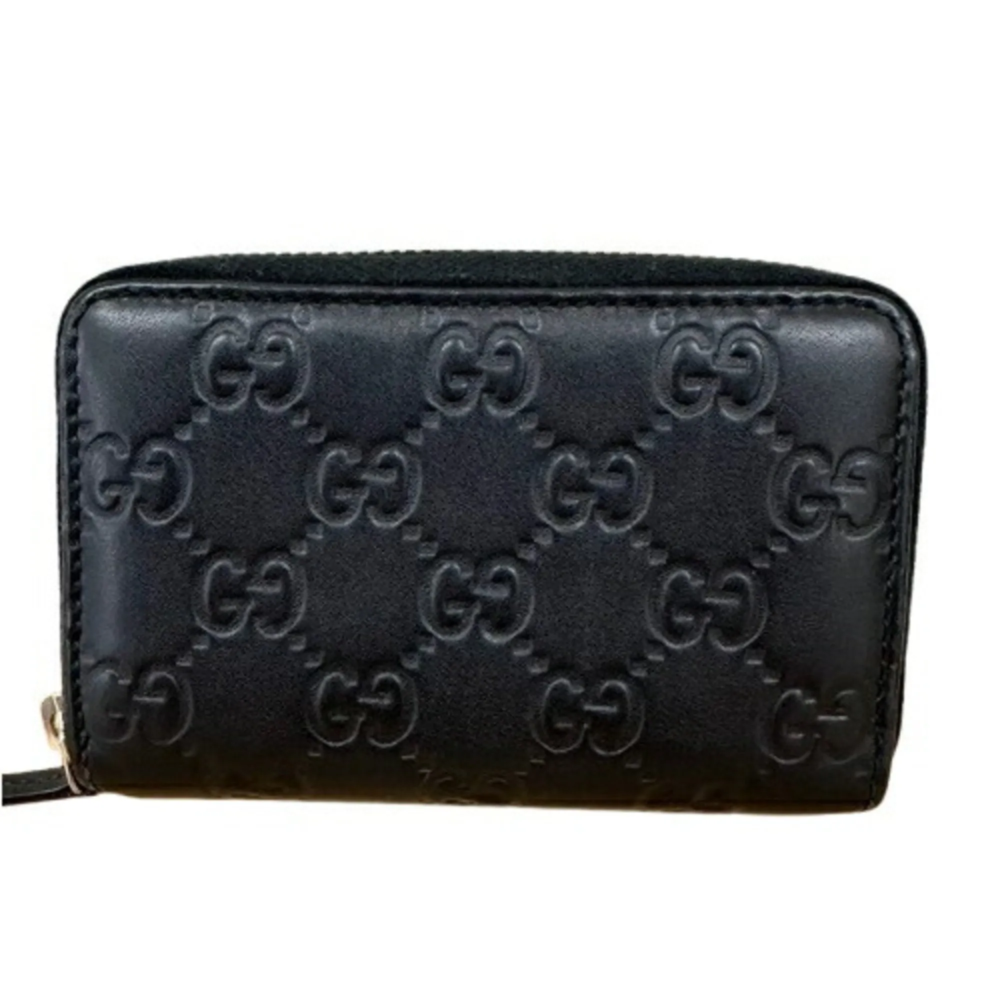 Gucci Leather Coin Purse/Coin Case (Pre-Owned)