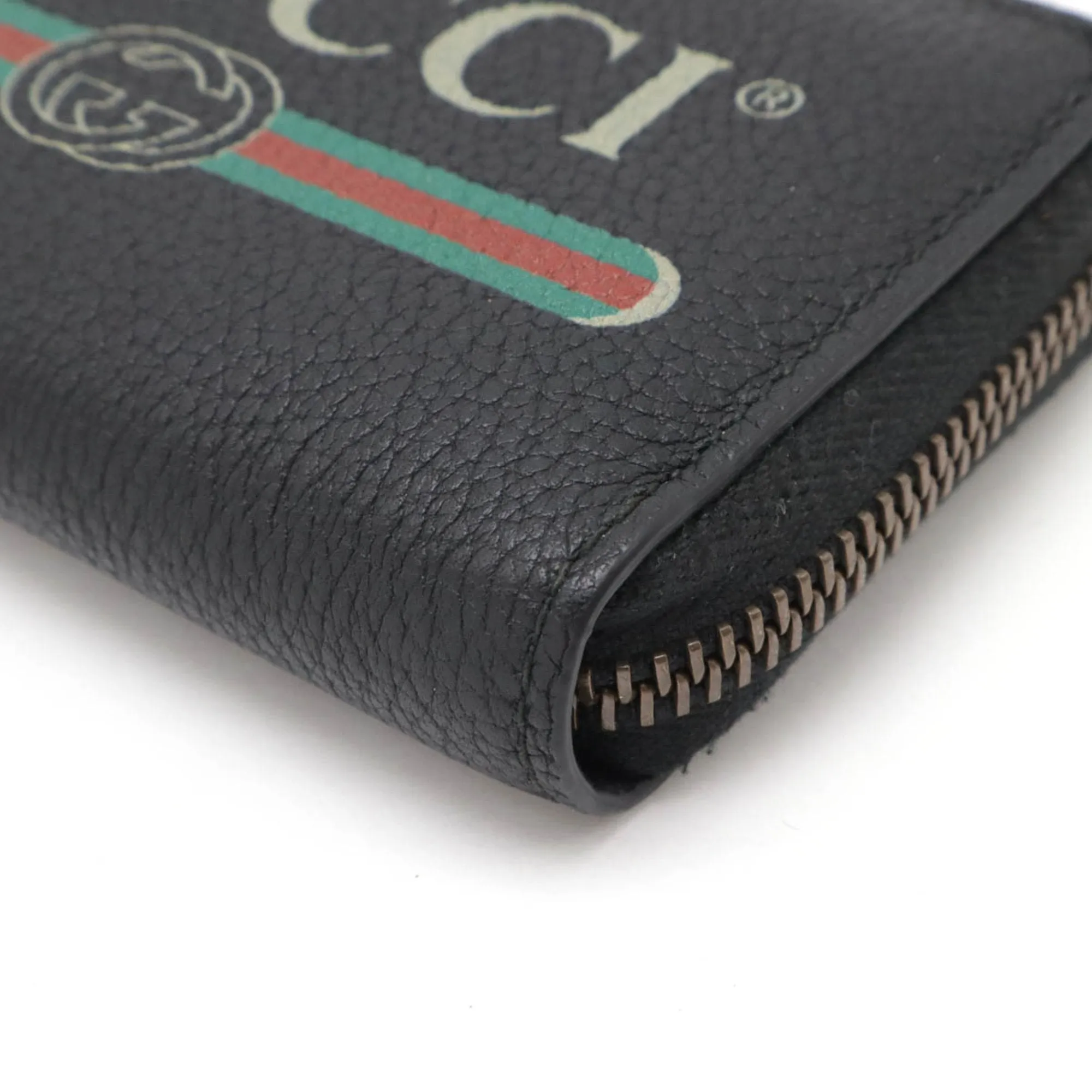 Gucci Leather Coin Purse/Coin Case (Pre-Owned)