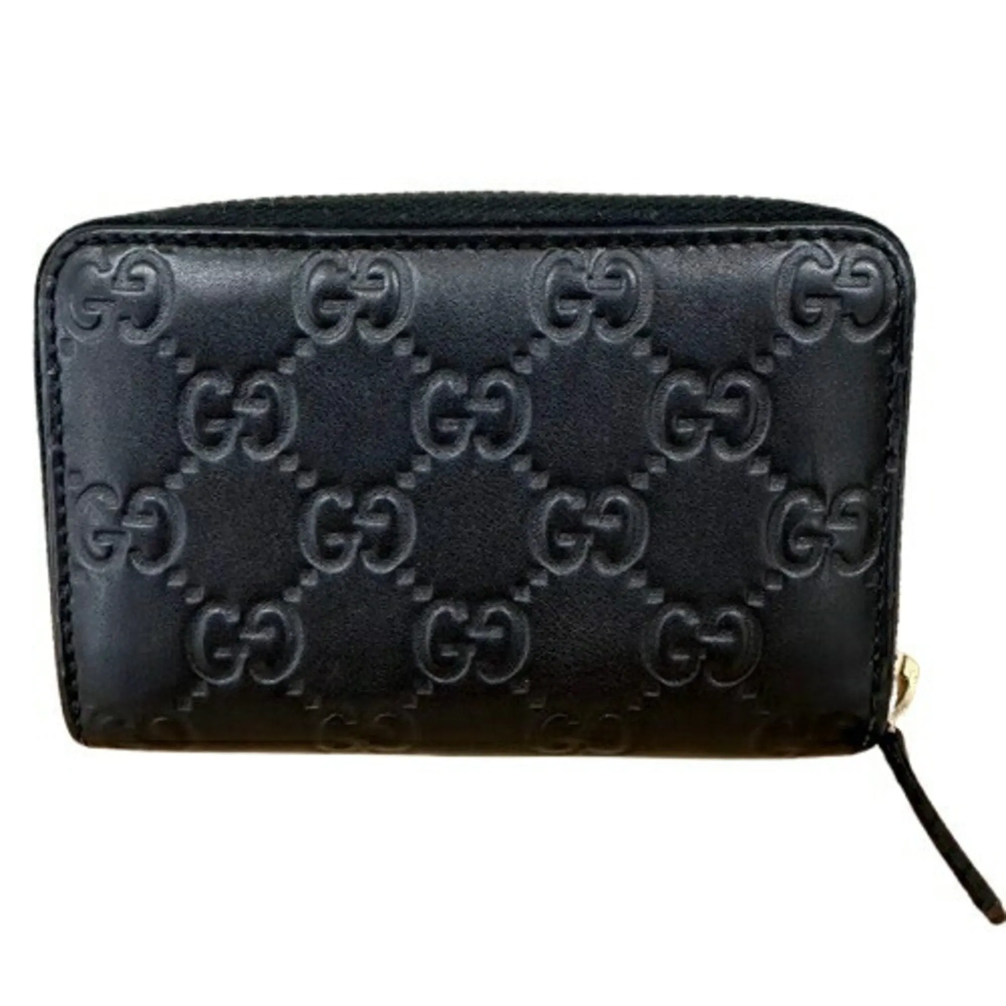 Gucci Leather Coin Purse/Coin Case (Pre-Owned)