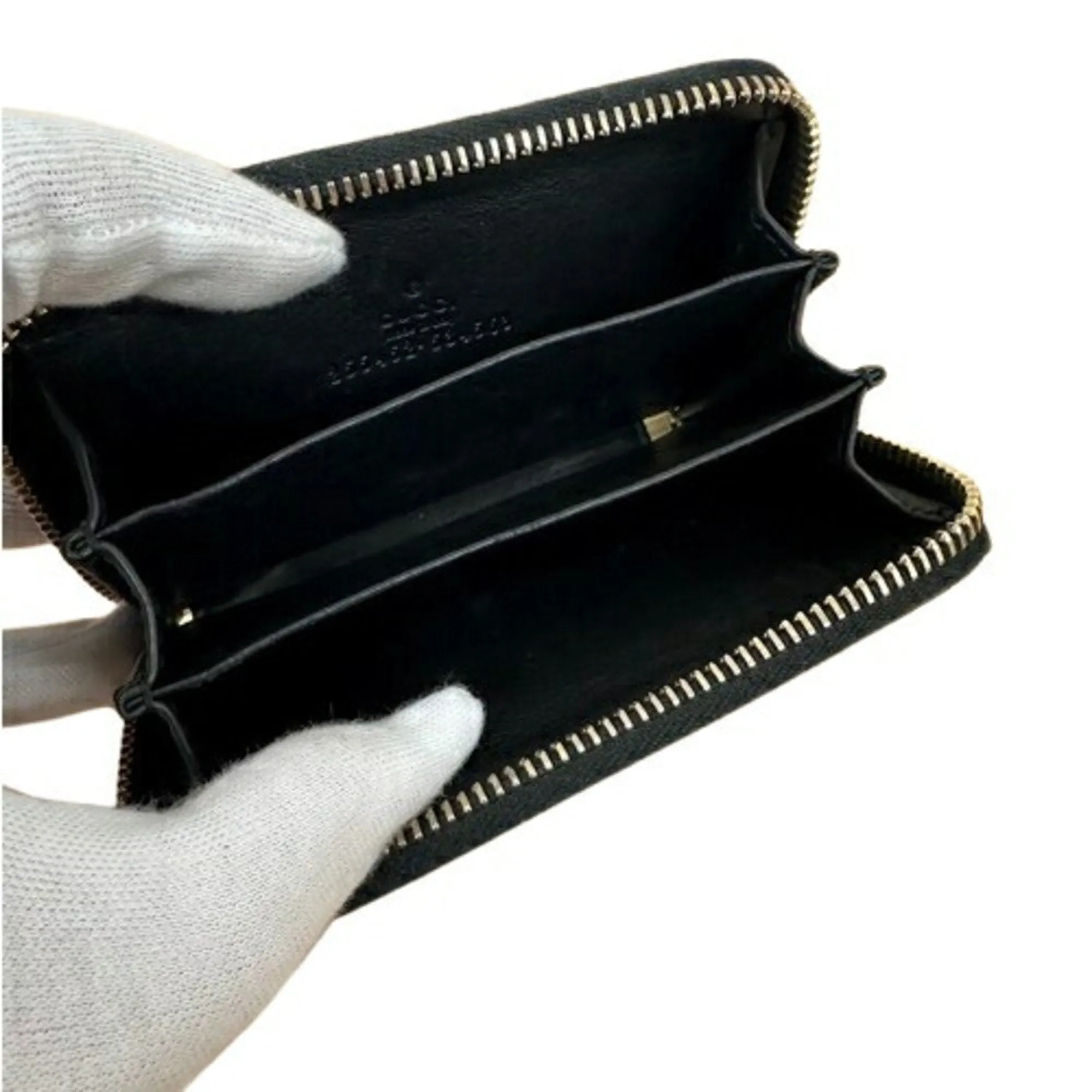 Gucci Leather Coin Purse/Coin Case (Pre-Owned)