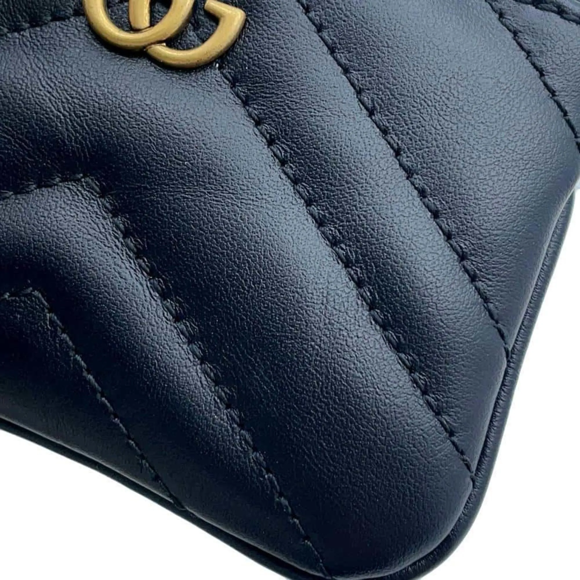 Gucci  Leather Coin Purse/Coin Case (Pre-Owned)