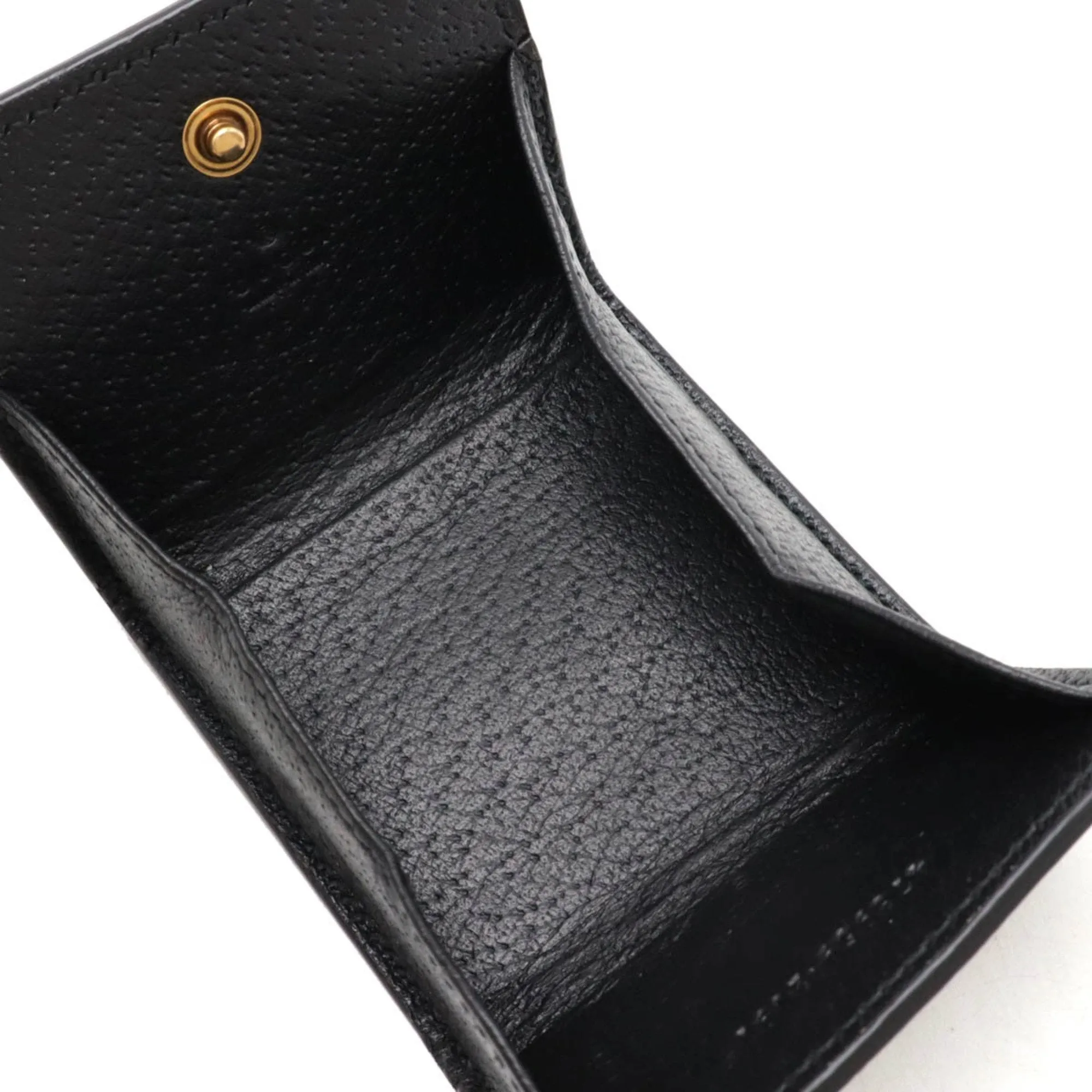 Gucci Leather Coin Purse/Coin Case (Pre-Owned)